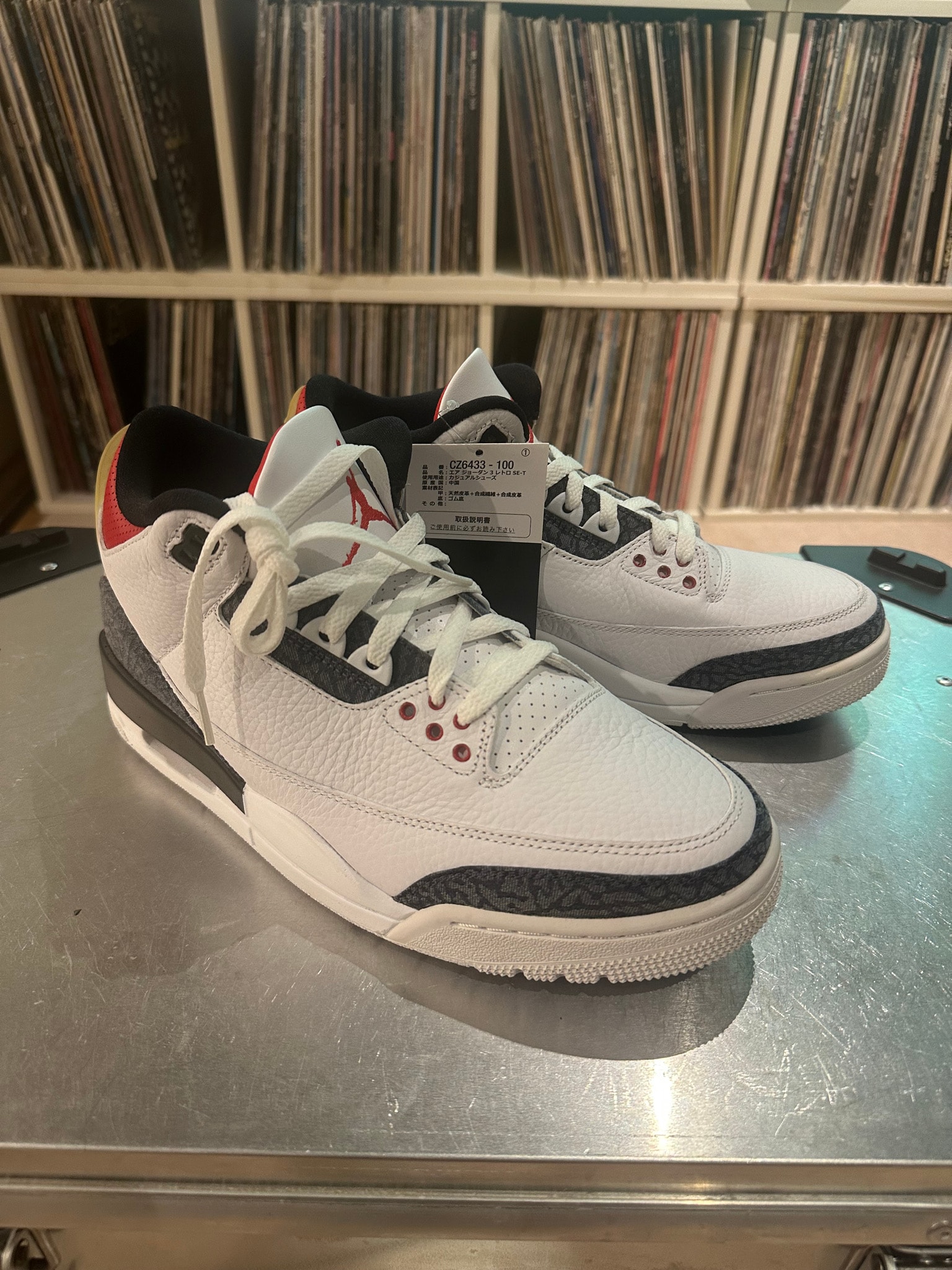 Nike Air Jordan 3 Retro SE-T CO JP "Fire Red Denim"