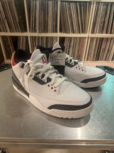 Nike Air Jordan 3 Retro SE-T CO JP "Fire Red Denim"