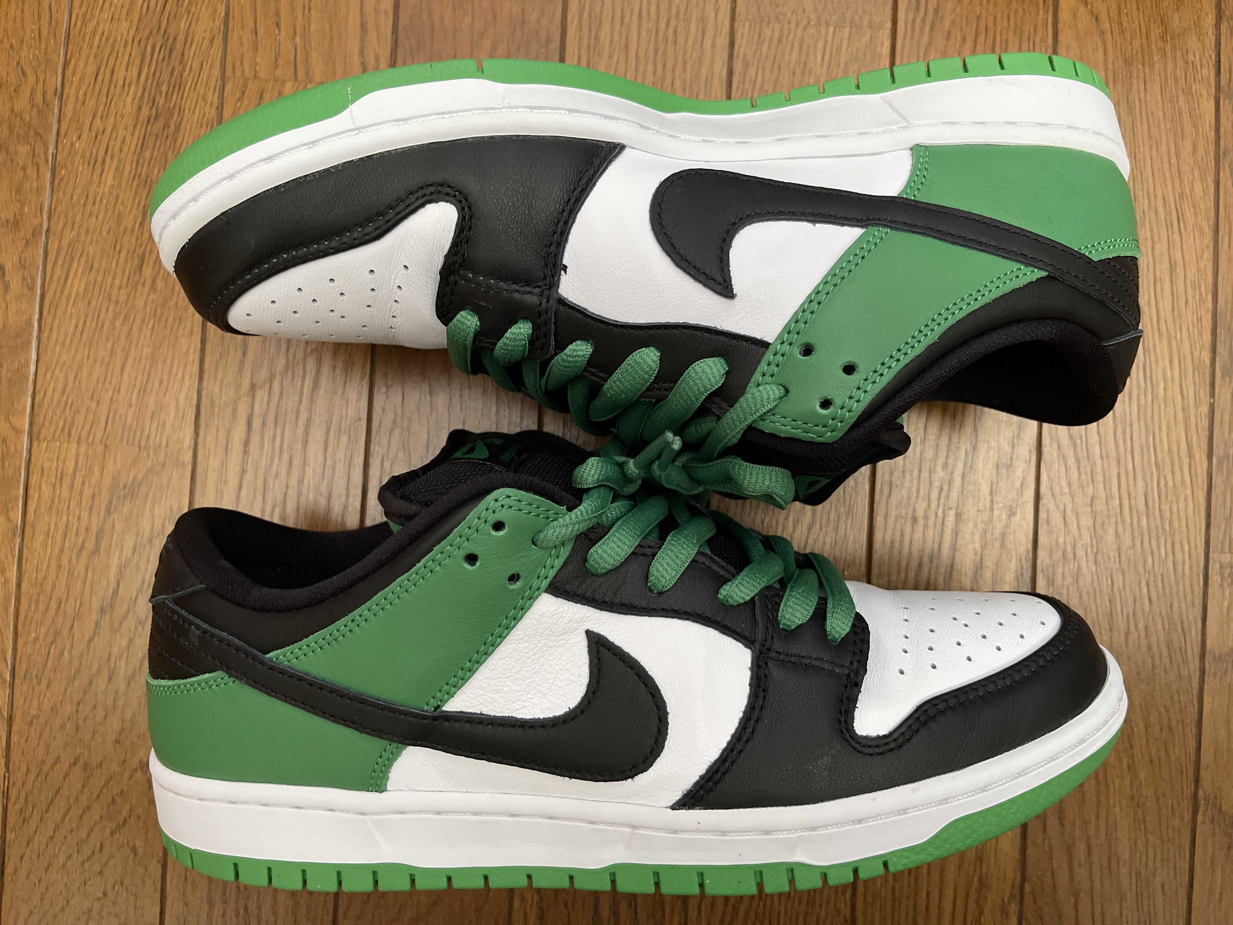 Nike SB Dunk Low Pro "Black and Classic Green"