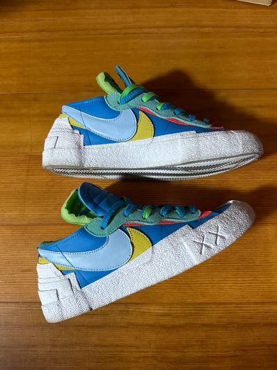 KAWS × sacai × Nike Blazer Low "Neptune Blue"