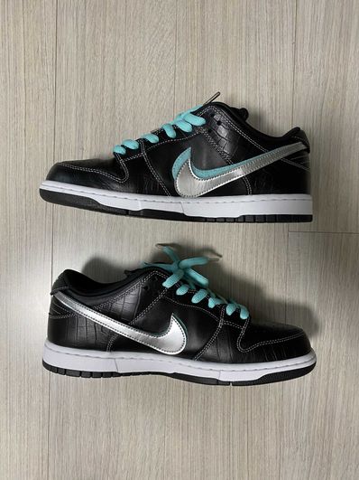 Diamond Supply Co. × Nike SB Dunk Low Pro "Black"