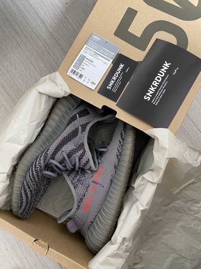 adidas Yeezy Boost 350 V2 "Grey/Bold Orange/DGH Solid Grey"