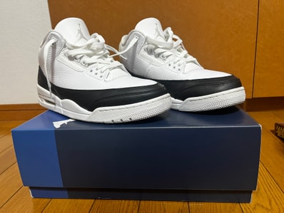Fragment × Nike Air Jordan 3 "White/Black"
