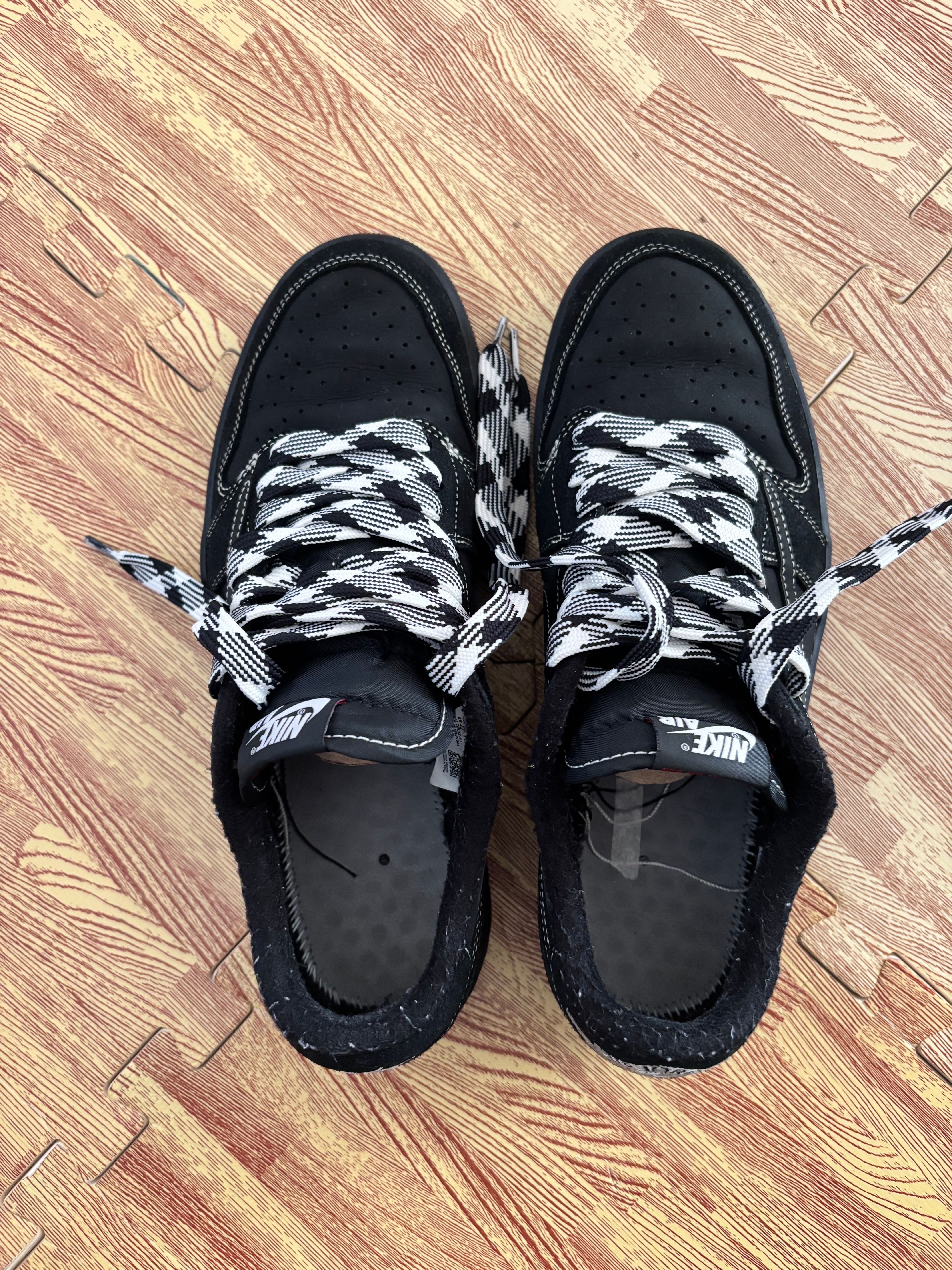 Travis Scott × Nike Air Jordan 1 Low OG SP "Black Phantom"