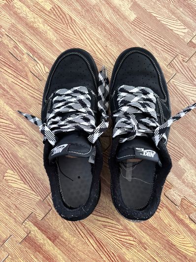 Travis Scott × Nike Air Jordan 1 Low OG SP "Black Phantom"