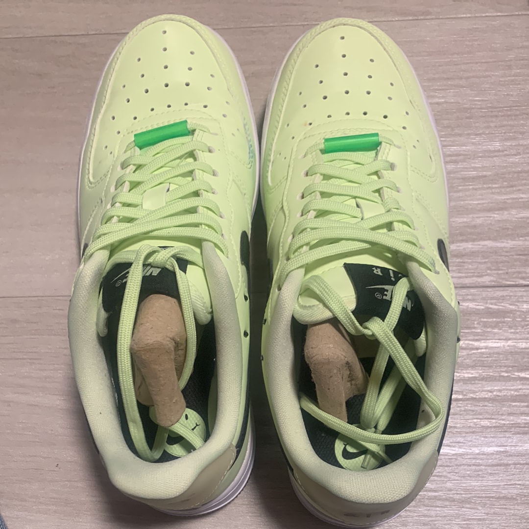 Nike Women's Air Force 1 Low '07 LX "Barely Volt/Black/White"