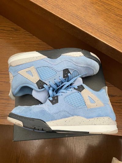 Nike PS Air Jordan 4 "University Blue"