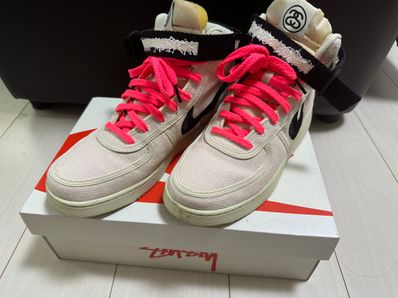 Stussy × Nike Vandal High "Fossil"