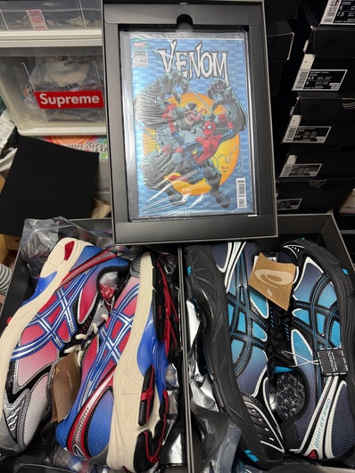 KITH × Marvel Super Villains × Asics GT-2160 "Venom vs. Spiderman Pack"