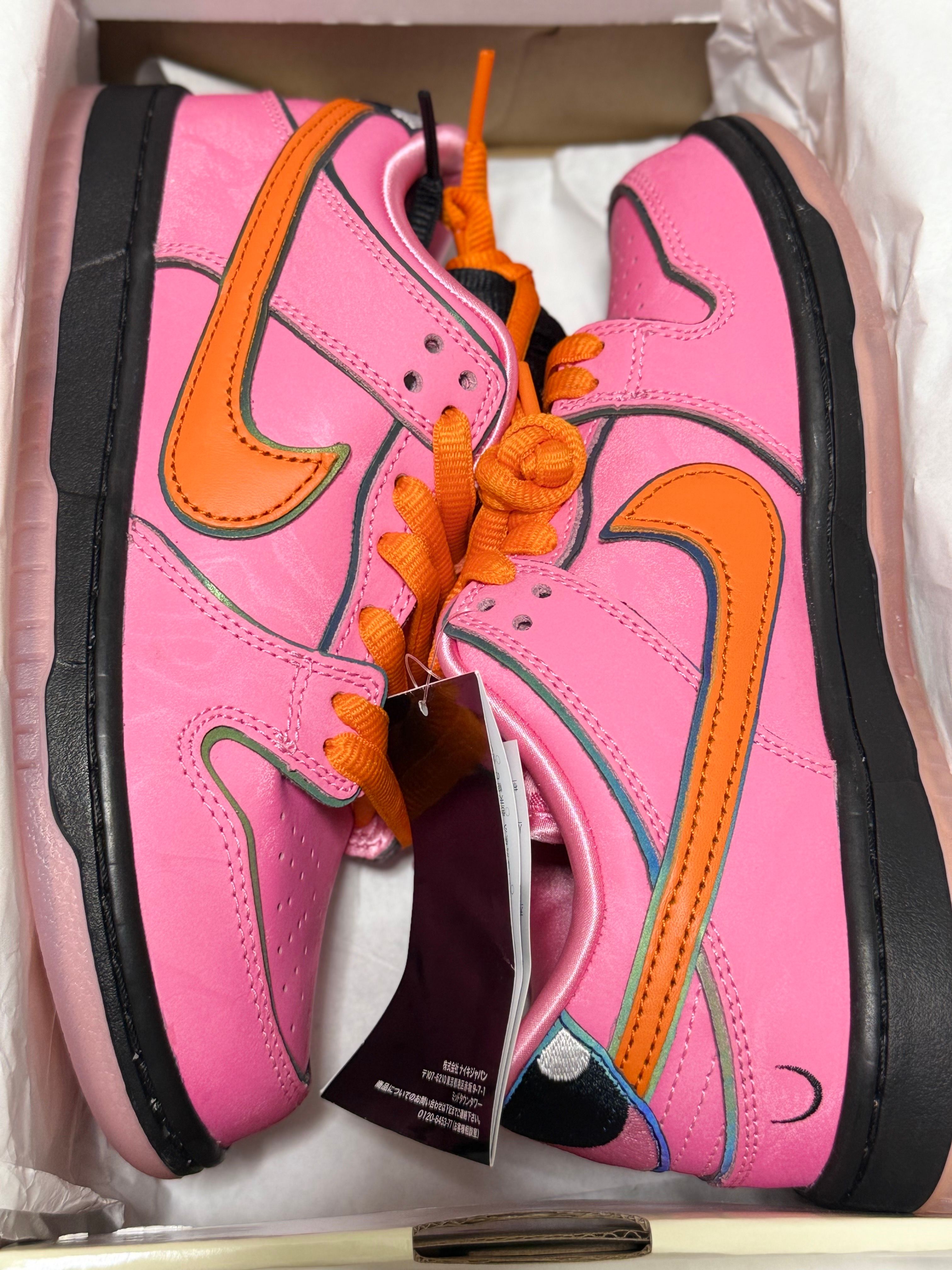 The Powerpuff Girls × Nike SB Dunk Low Pro QS "Blossom"