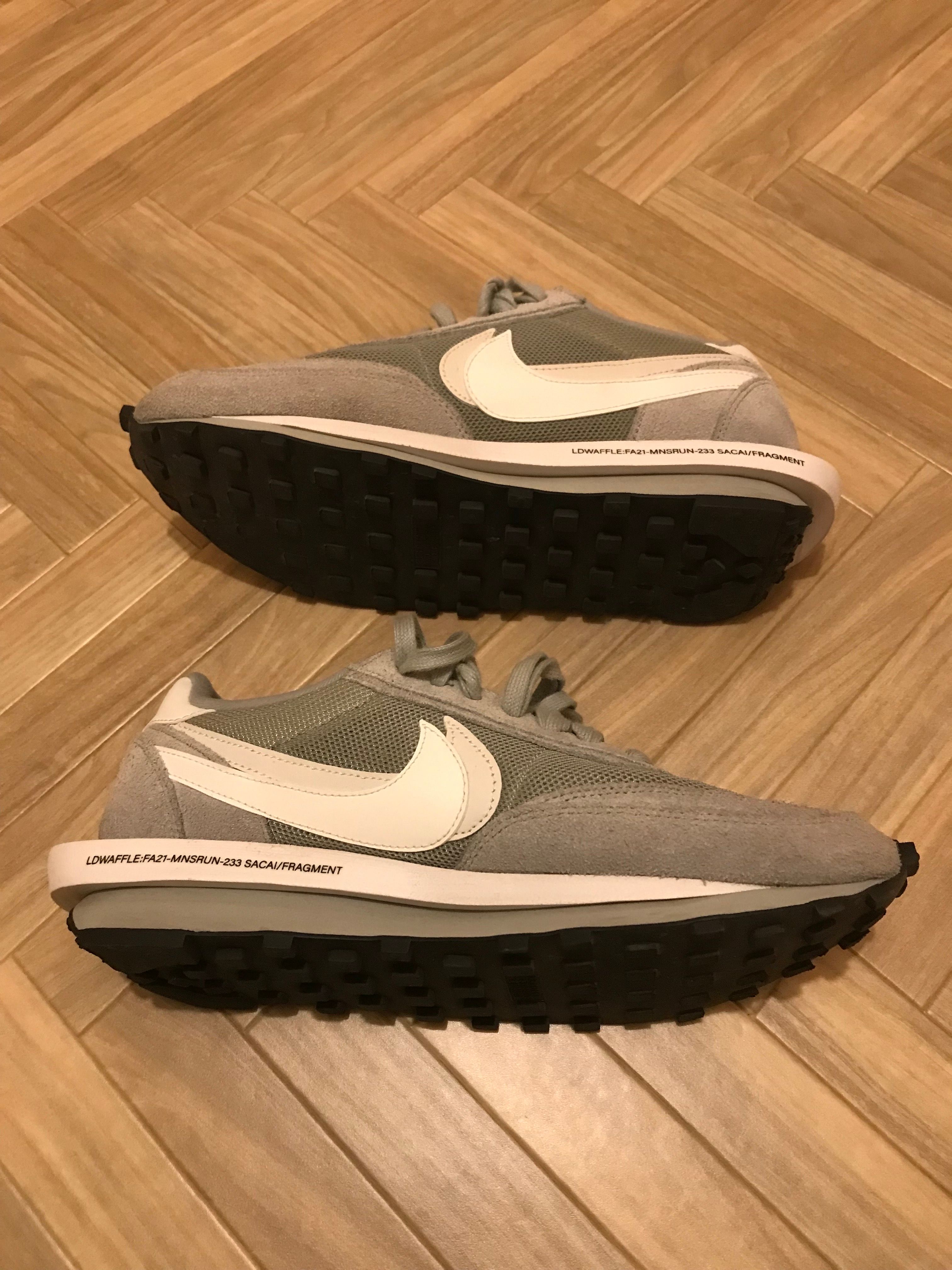 Fragment × sacai × Nike LD Waffle "Light Smoke Grey"
