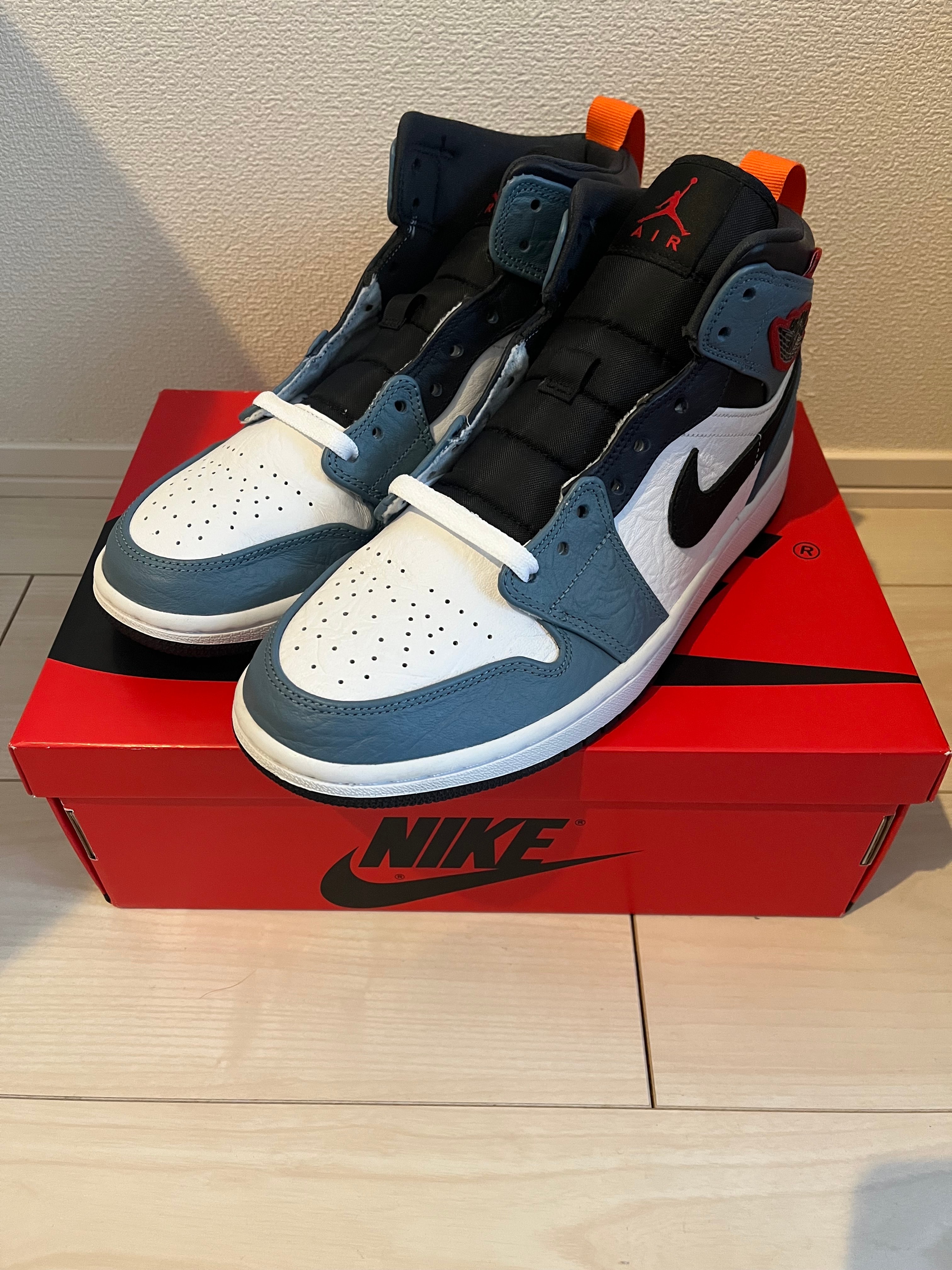 FACETASM × Nike Air Jordan 1 Mid "White/Navy"