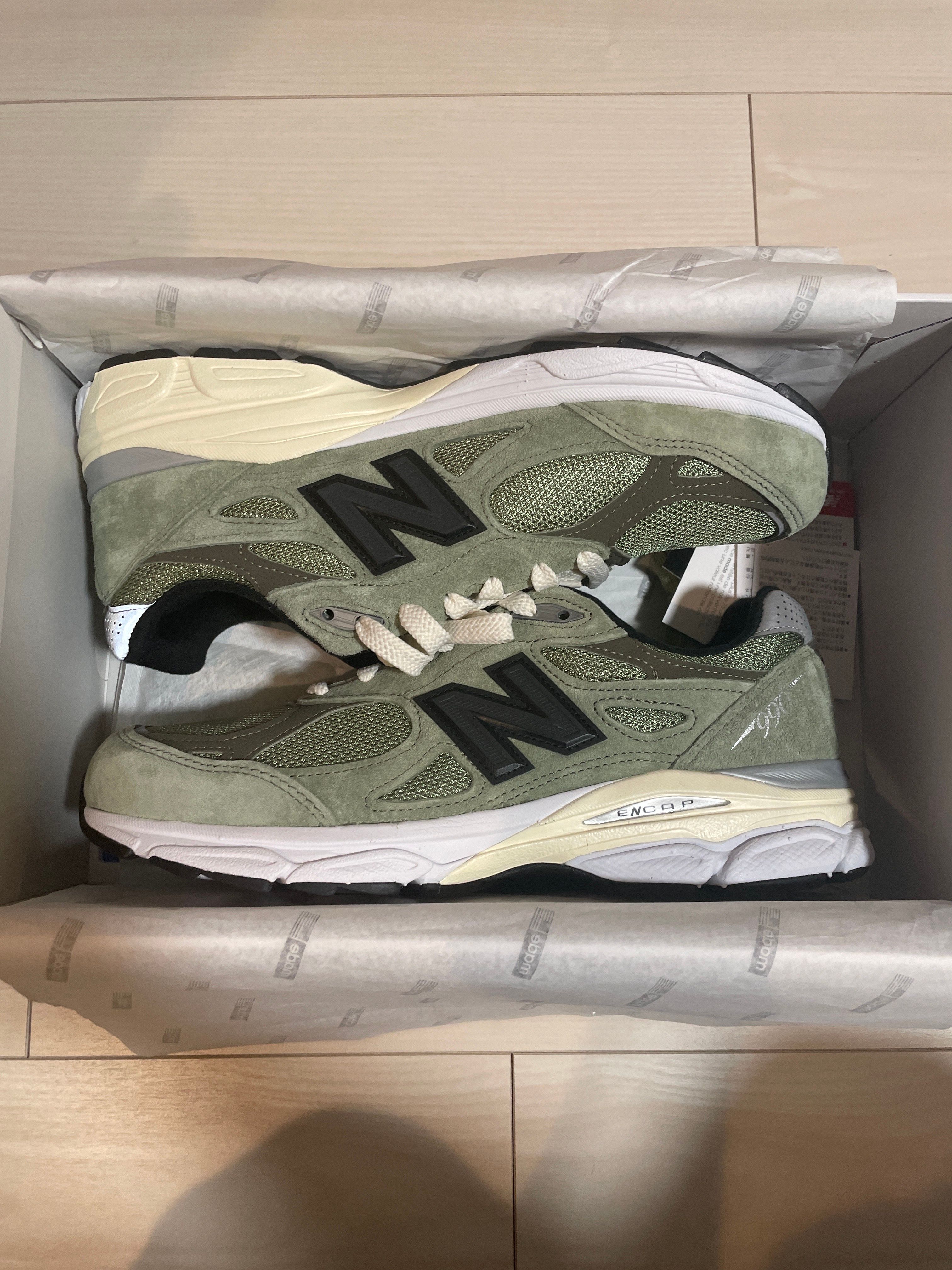 JJJJound × New Balance 990V3 "Green"