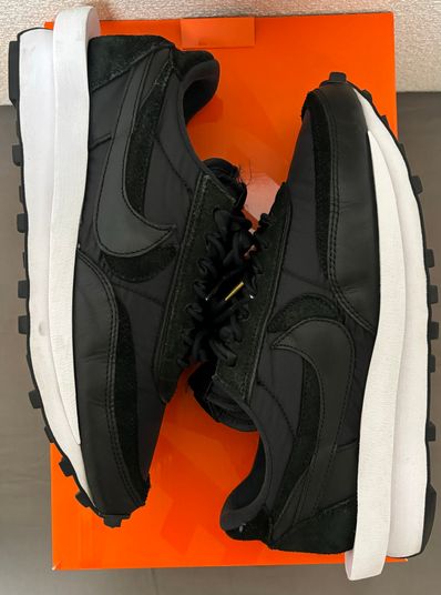sacai × Nike LDV Waffle "Triple Black"