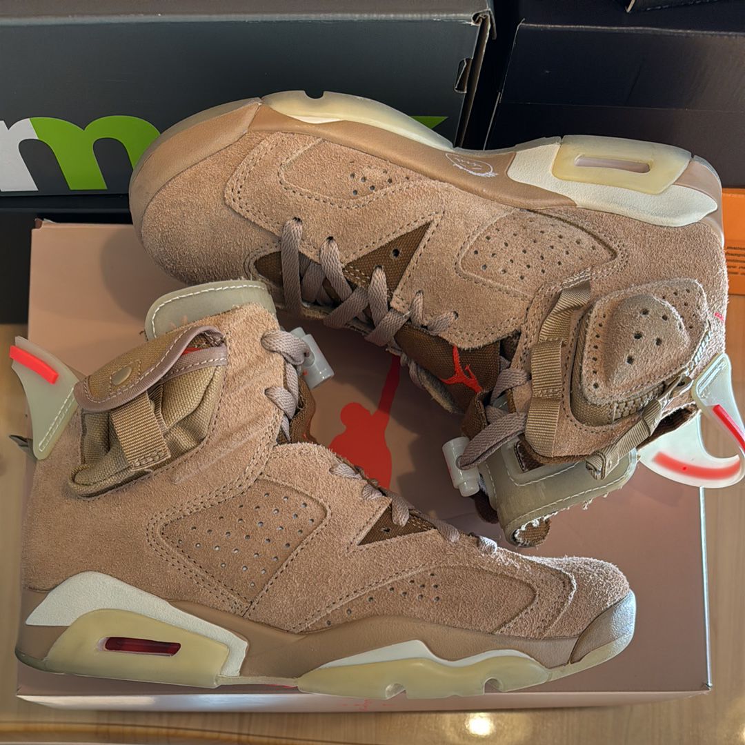 Travis Scott × Nike Air Jordan 6 "British Khaki"