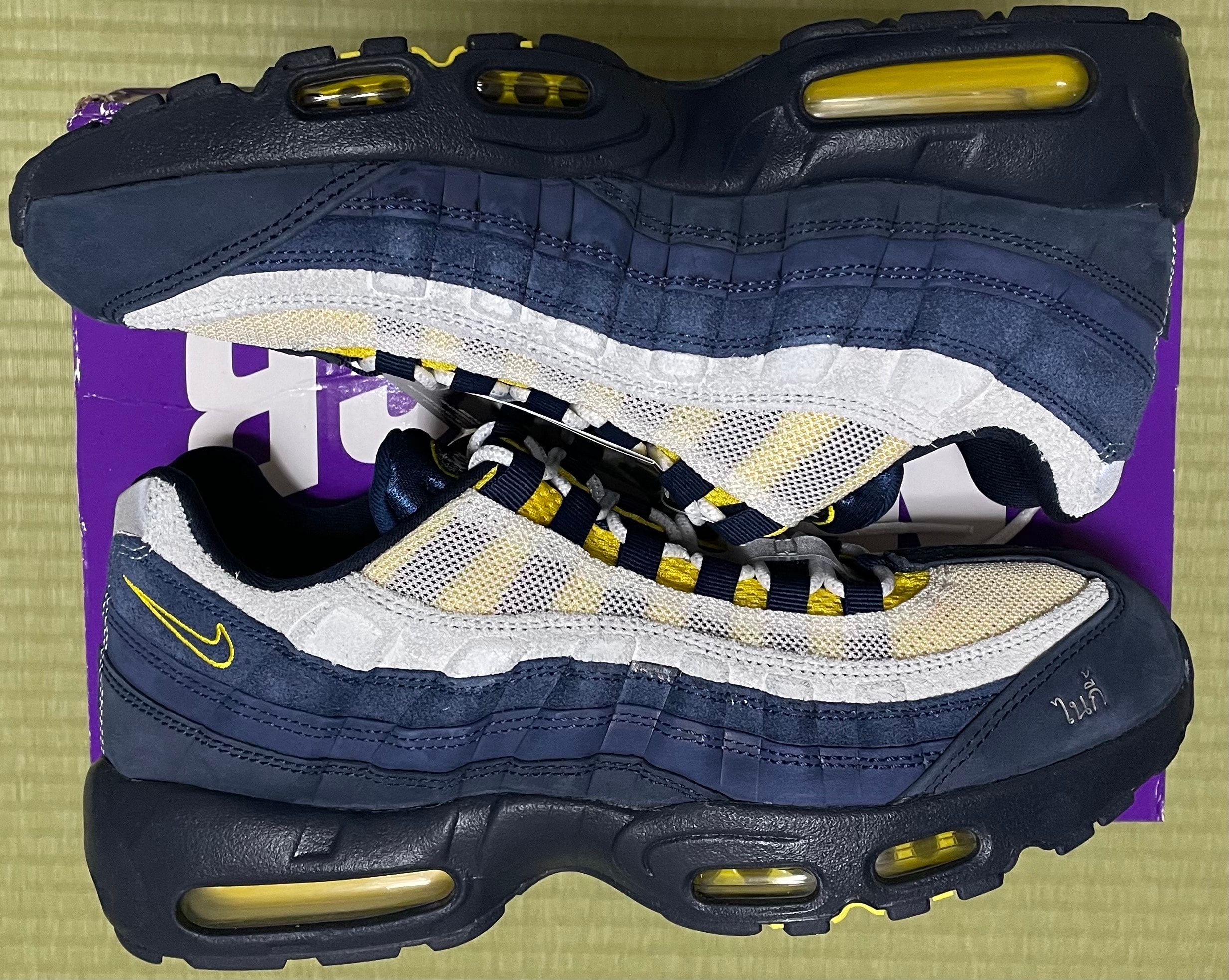 Eric Koston × Nike SB Air Max 95 "Obsidian and Speed Yellow"