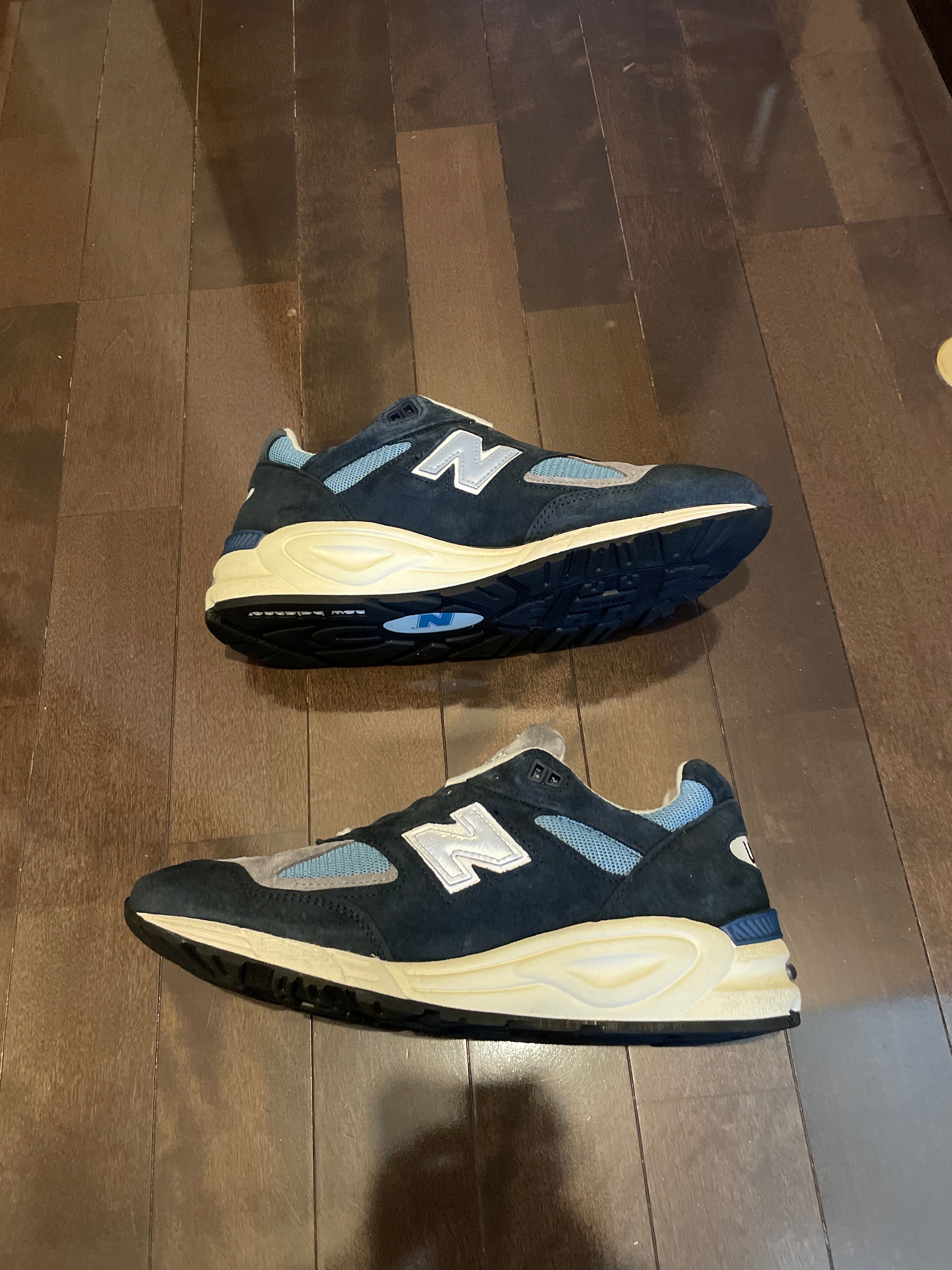 New Balance 990V2 "Navy/Castlerock"