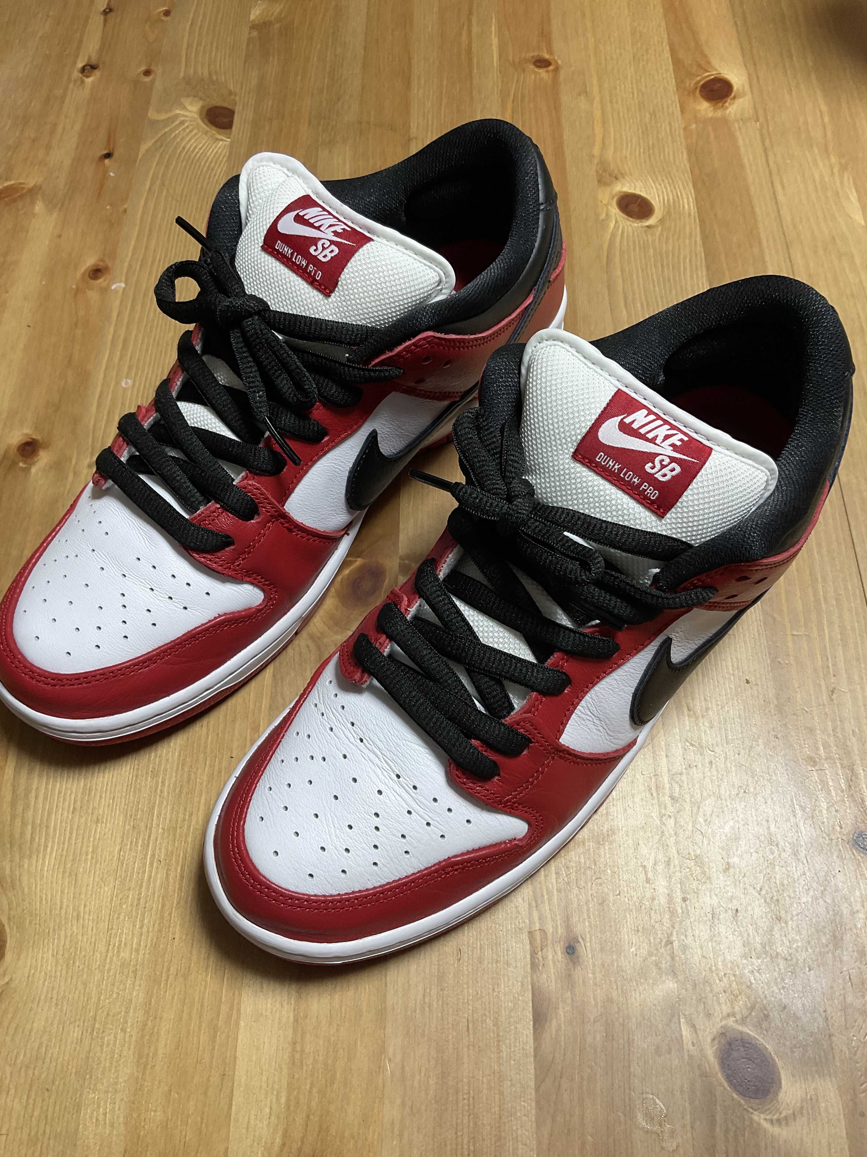 Nike SB Dunk Low Pro "J-Pack Chicago/Varsity Red and White"