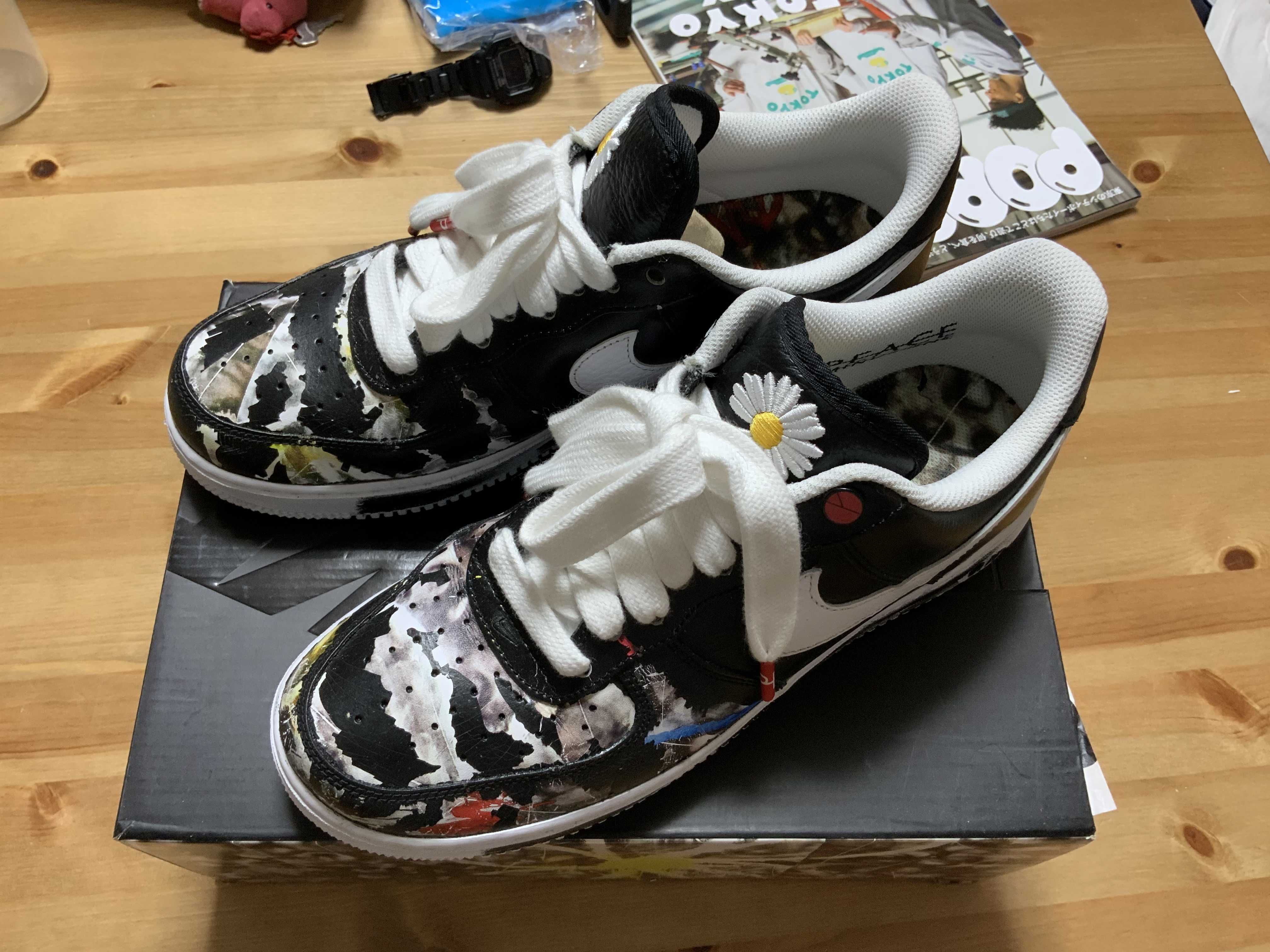 PEACEMINUSONE × Nike Air Force 1 Low Para Noise "Black" / G-DRAGON