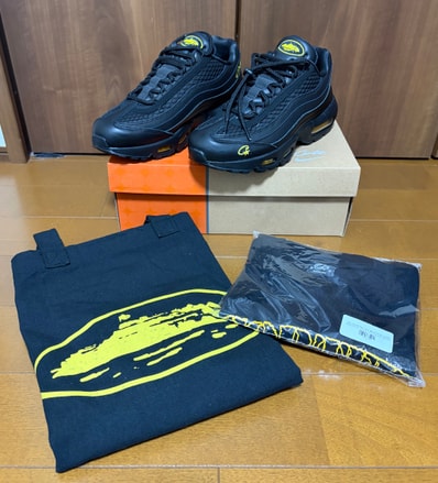 Corteiz × Nike Air Max 95 "Black and Tour Yellow"