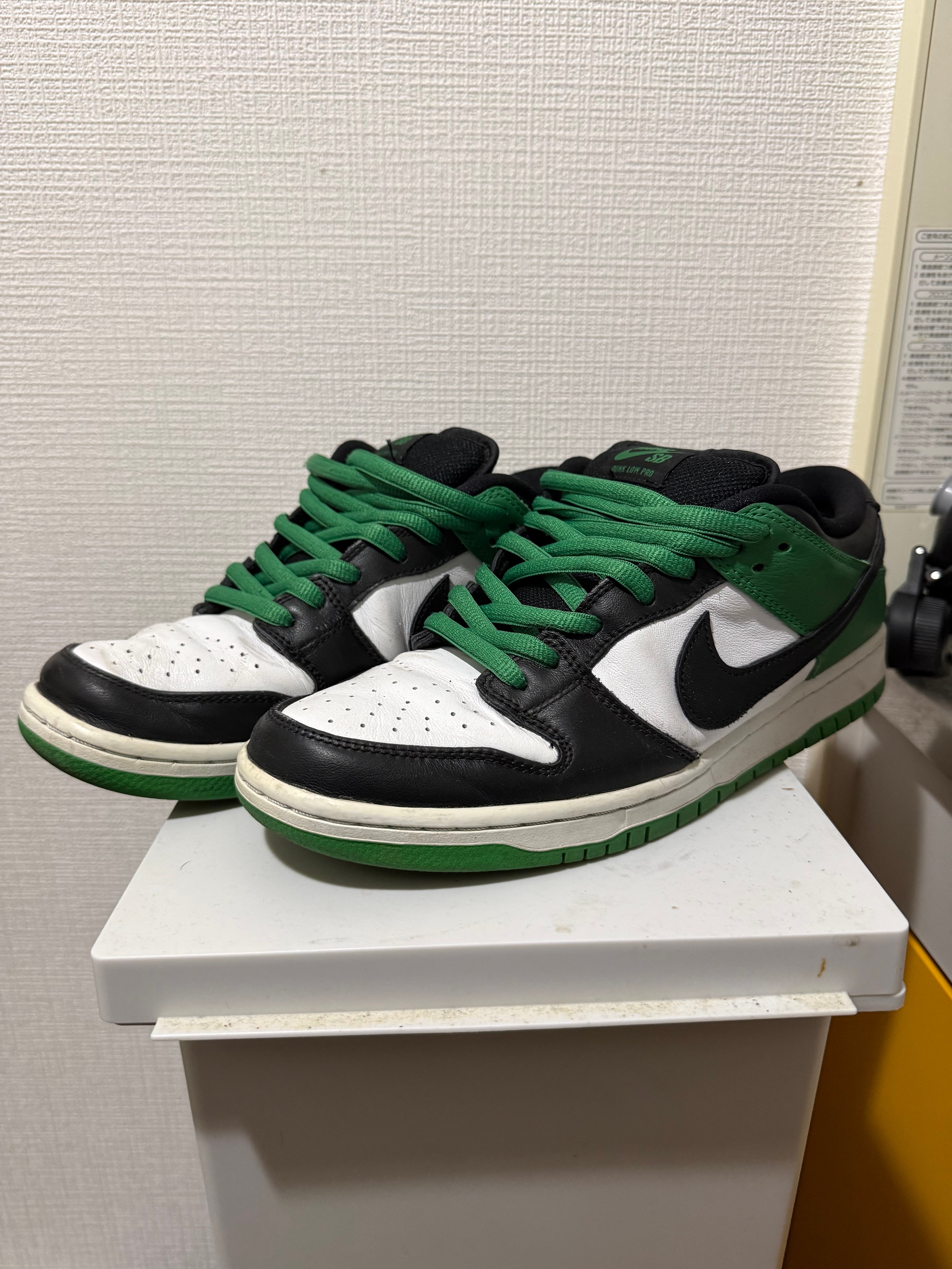 Nike SB Dunk Low Pro "Black and Classic Green"