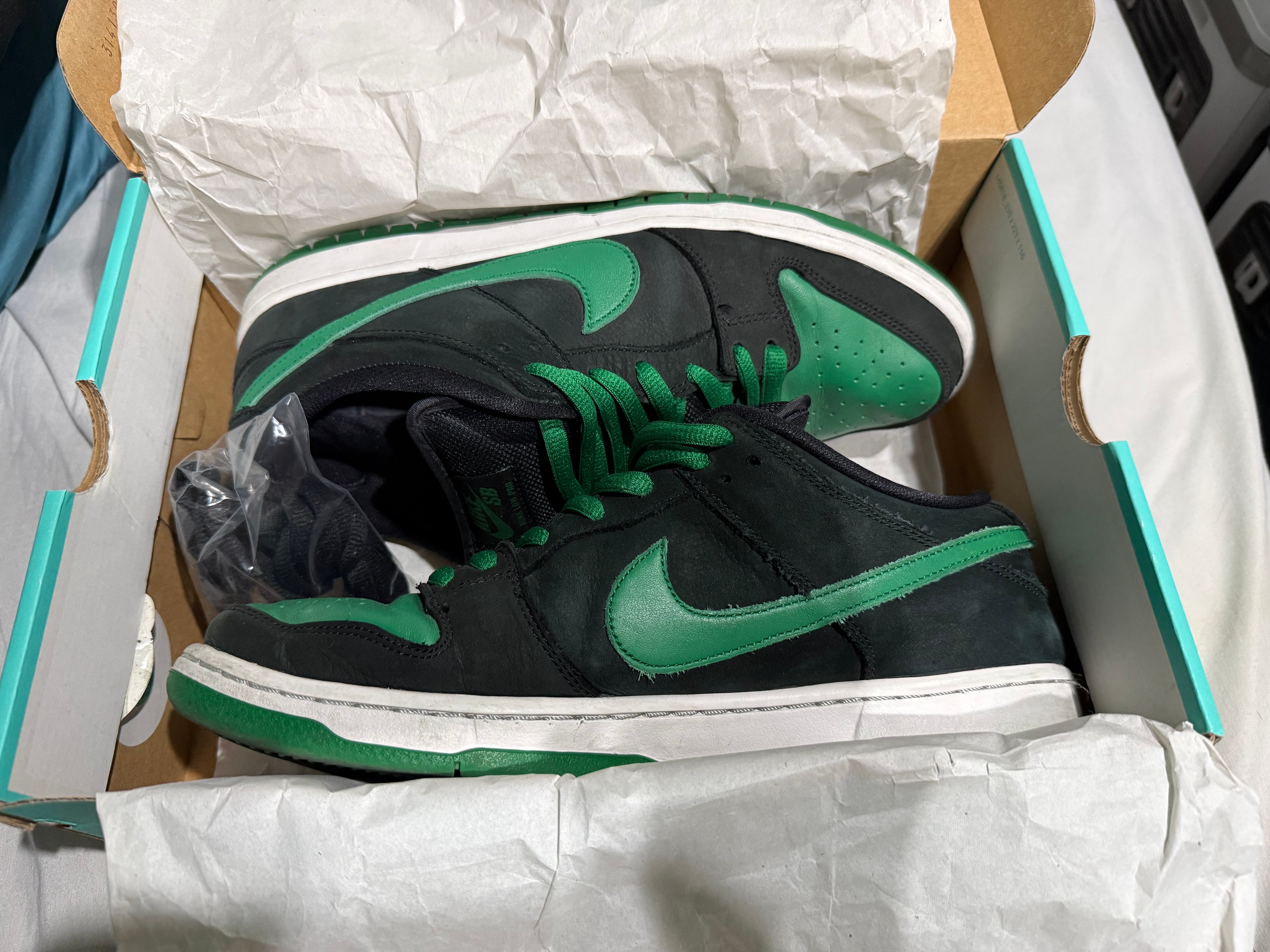Nike SB Dunk Low PRO "Black/Pine Green"