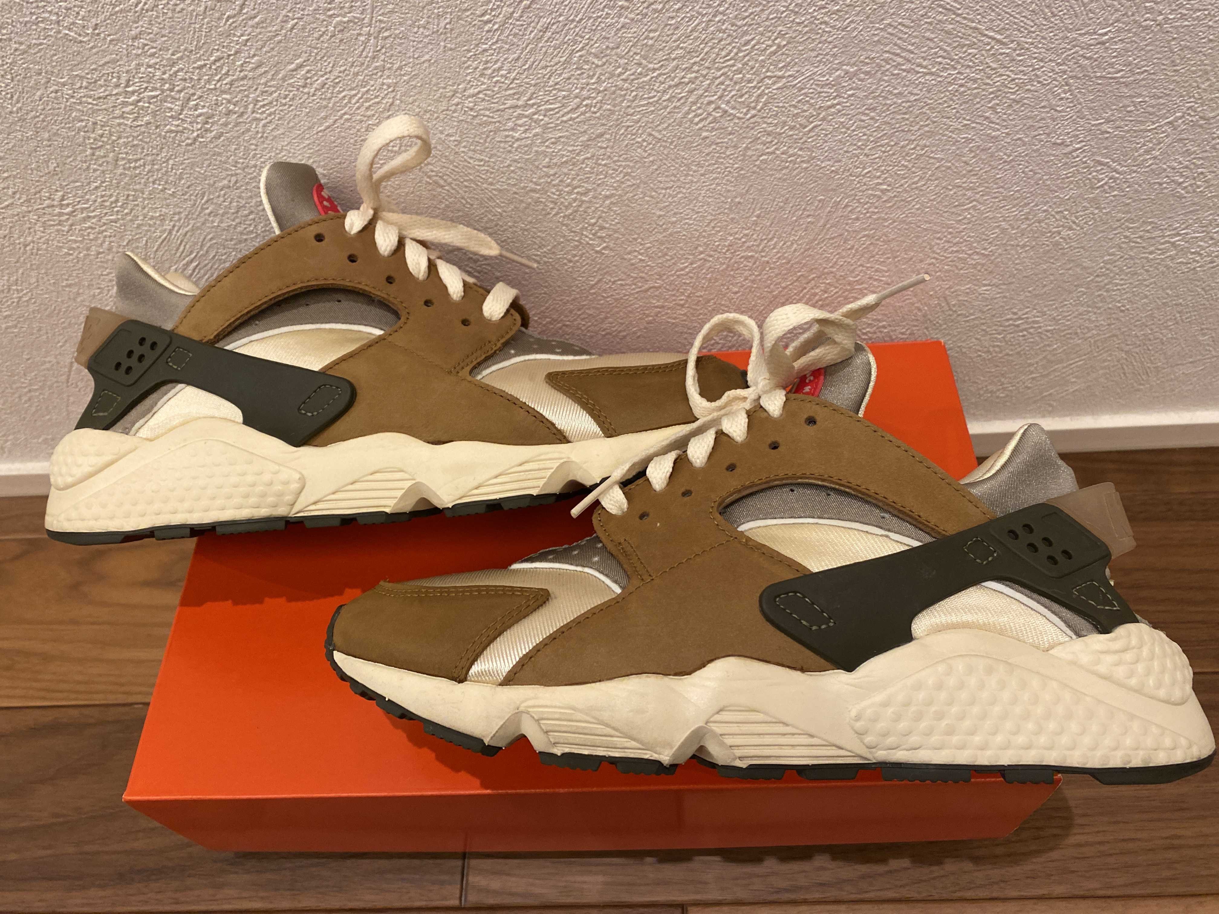 Stussy × Nike Air Huarache "Desert Oak"