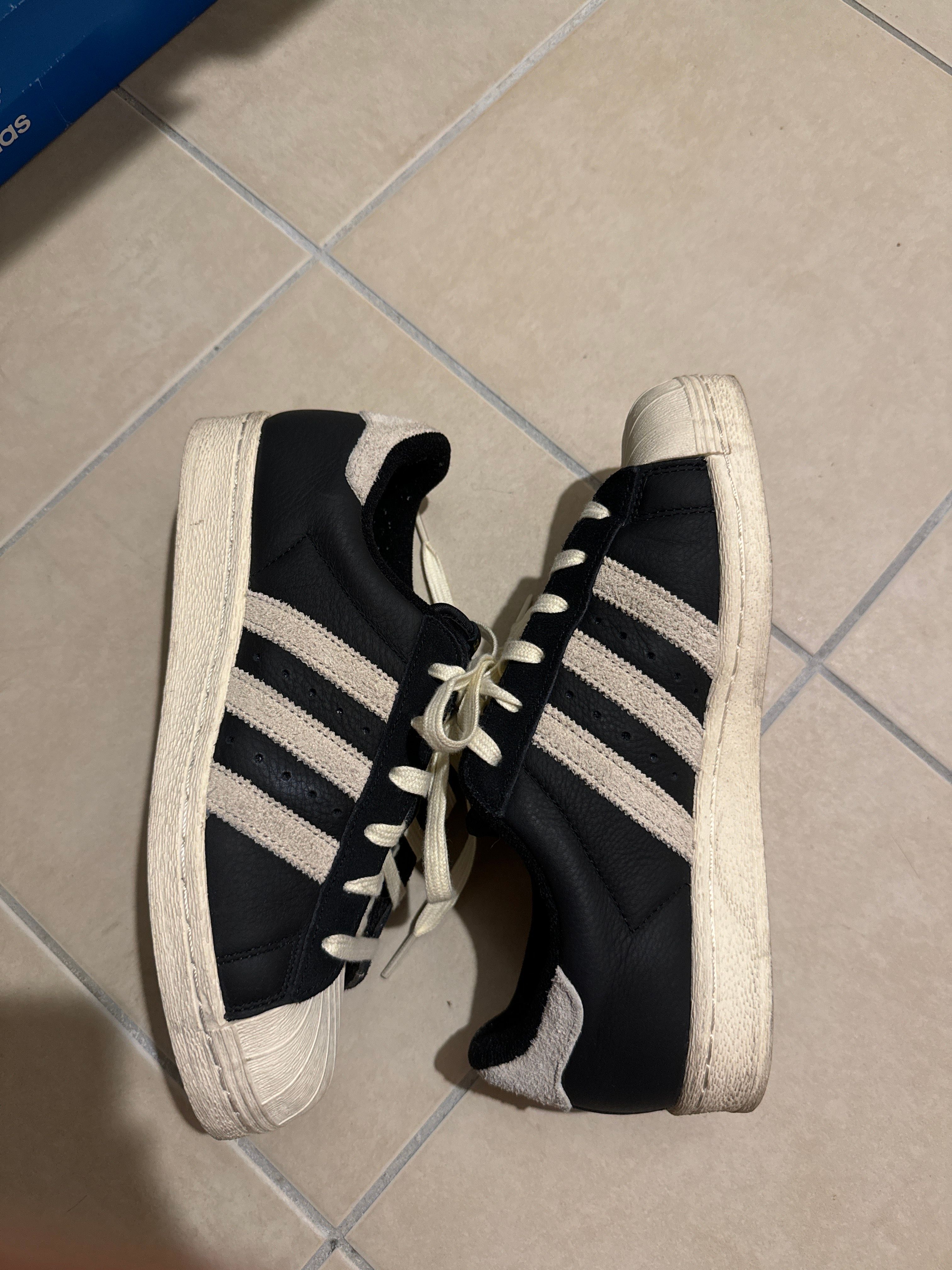 adidas Superstar 82 "Core Black/Alumina/Cream White"