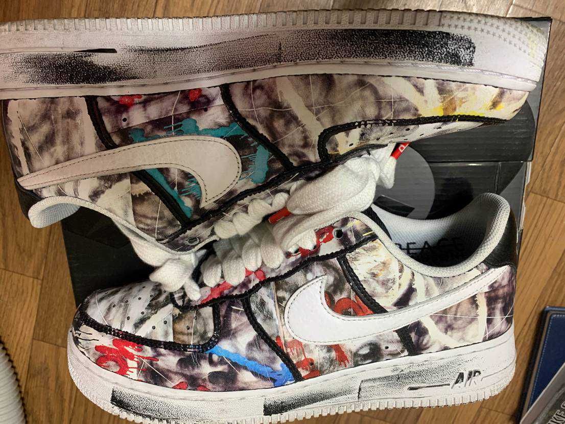 PEACEMINUSONE × Nike Air Force 1 Low Para Noise "Black" / G-DRAGON