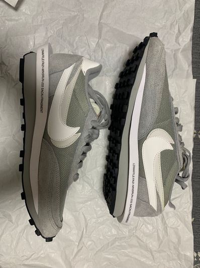 Fragment × sacai × Nike LD Waffle "Light Smoke Grey"