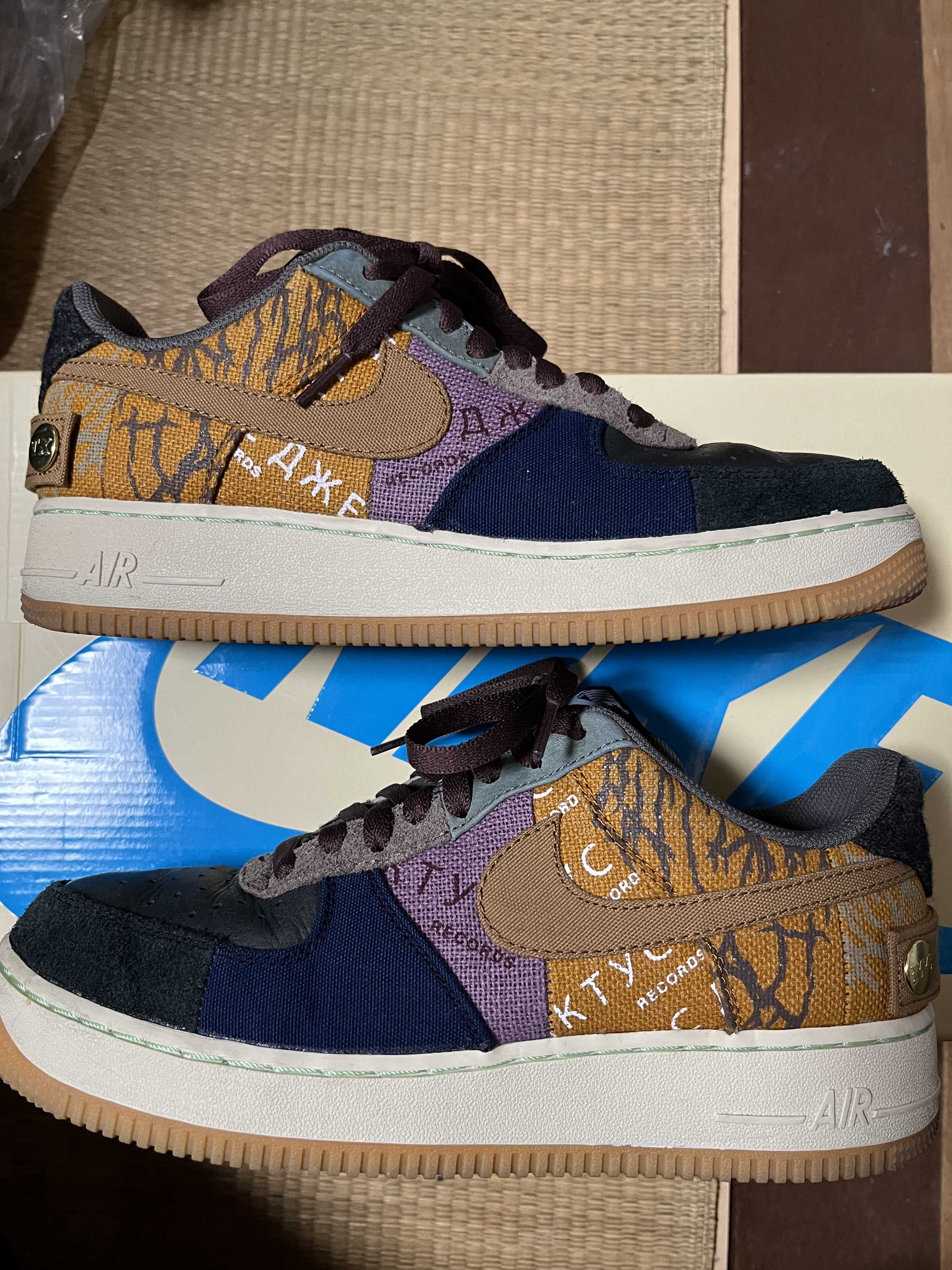 Travis Scott × Nike Air Force 1 Low Cactus Jack "Multi Color"