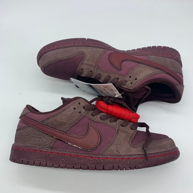 Nike SB Dunk Low PRM City of Love "Burgundy"