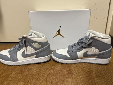 Nike Women's Air Jordan 1 Mid "Grey/Sail"