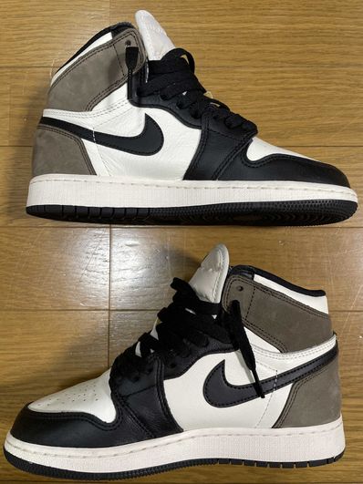 Nike GS Air Jordan 1 High OG "Sail/Dark Mocha/Black"