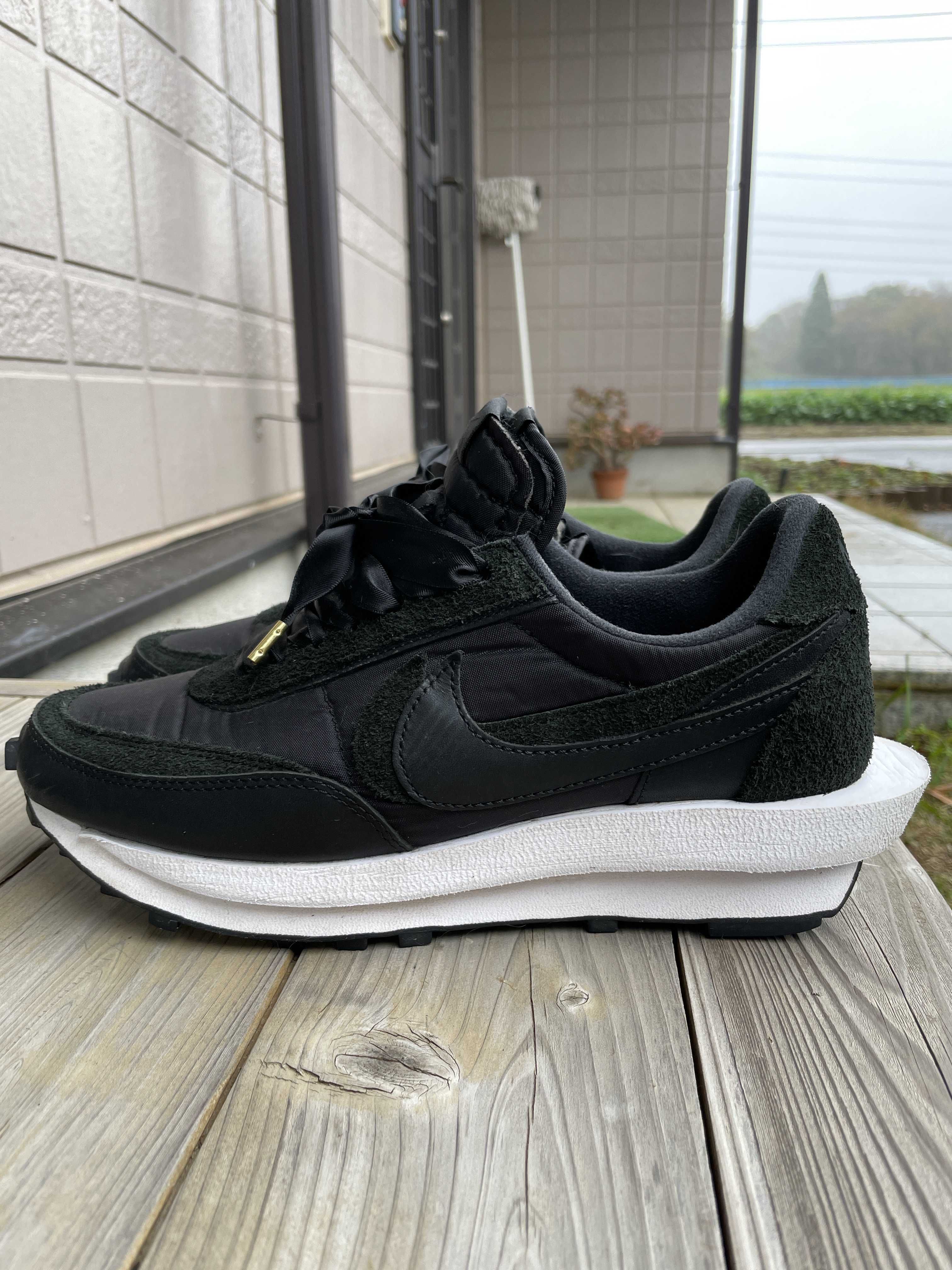 sacai × Nike LDV Waffle "Triple Black"