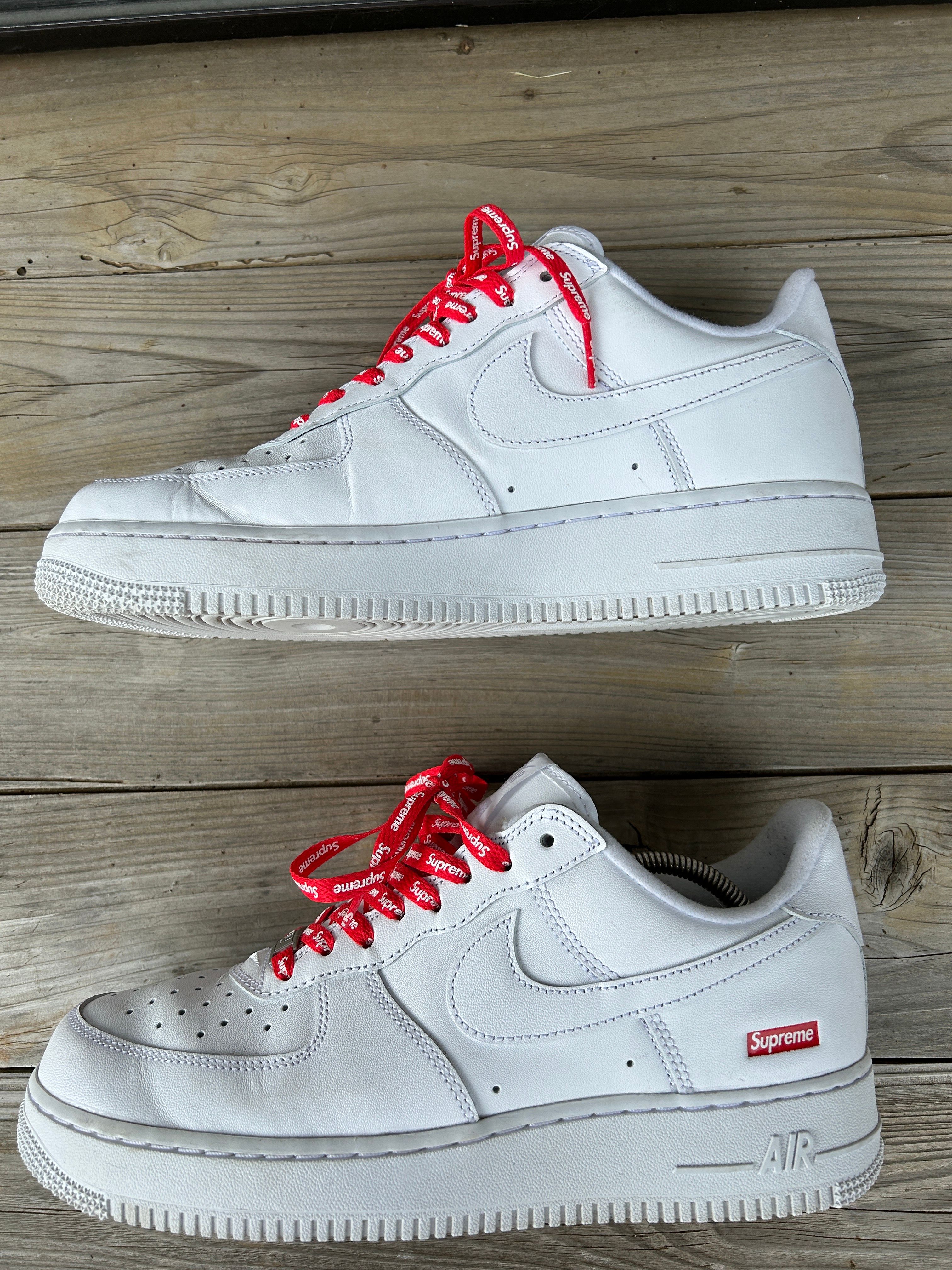 Supreme × Nike Air Force 1 Low "White"