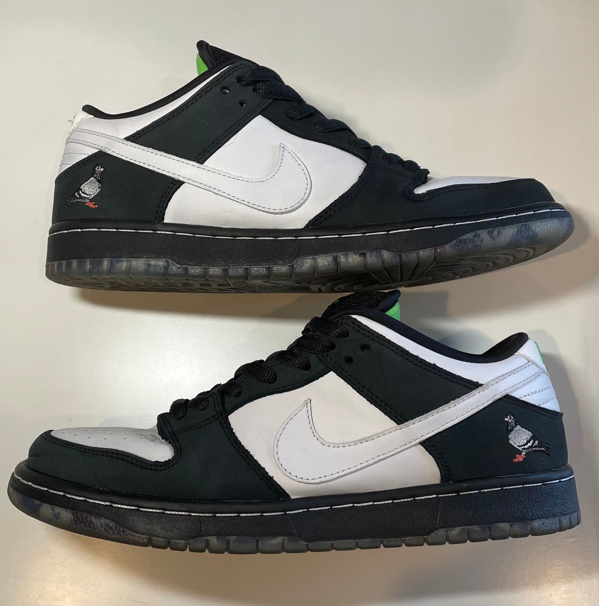 STAPLE × Nike SB Dunk Low "Pigeon Black/White"