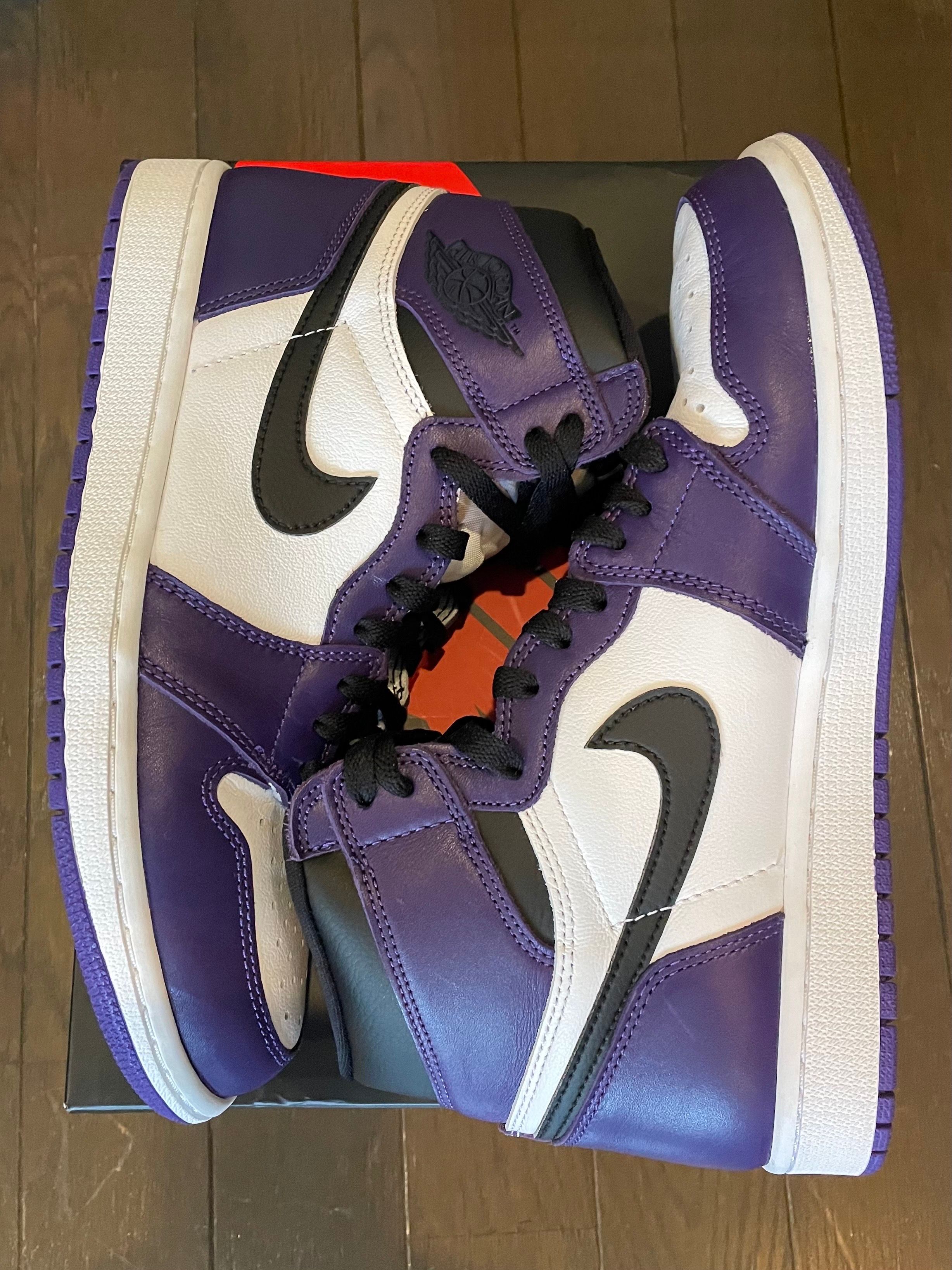 Nike Air Jordan 1 Retro High OG "Court Purple White/Black" (2020)   