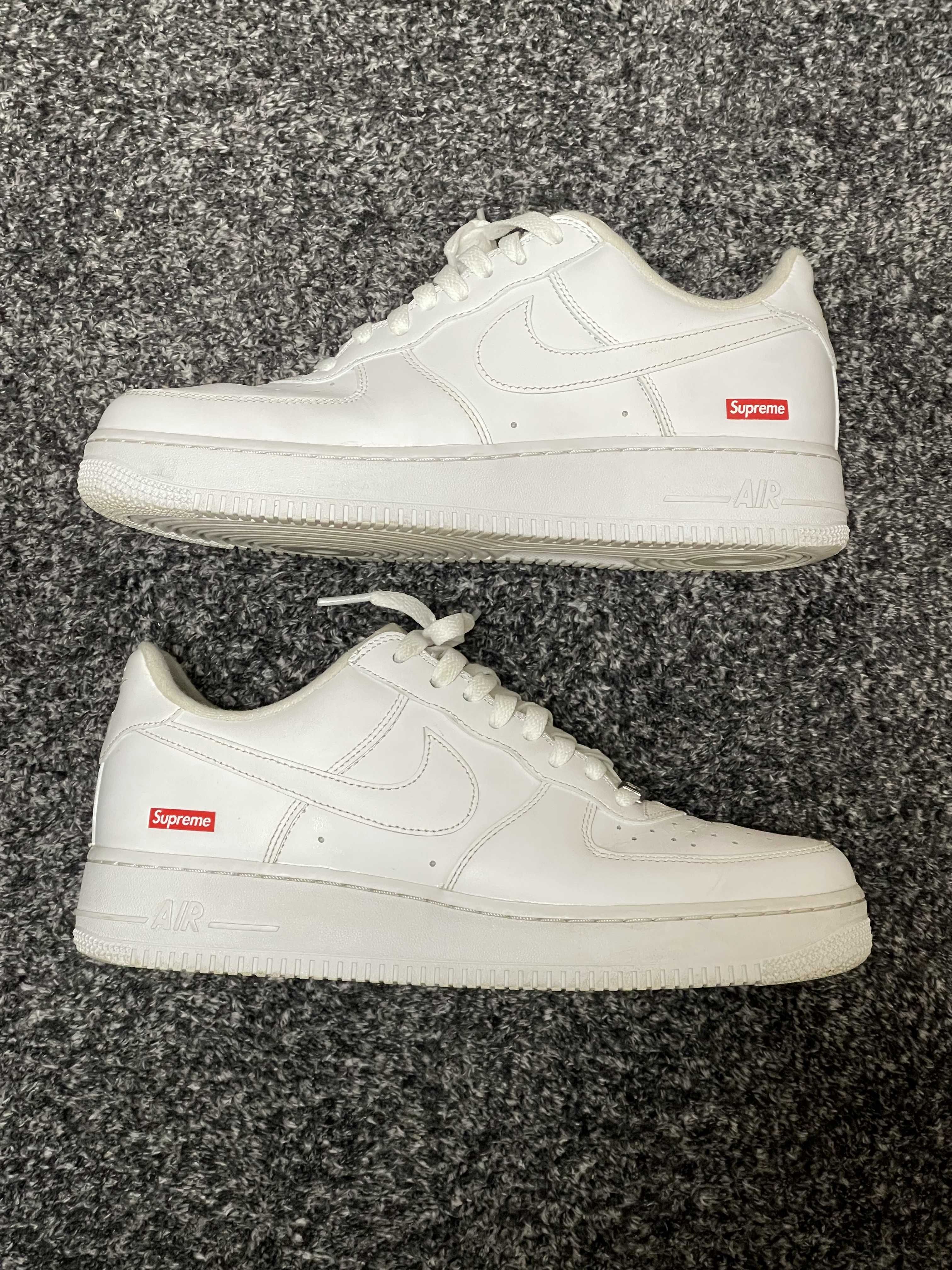 Supreme × Nike Air Force 1 Low "White"