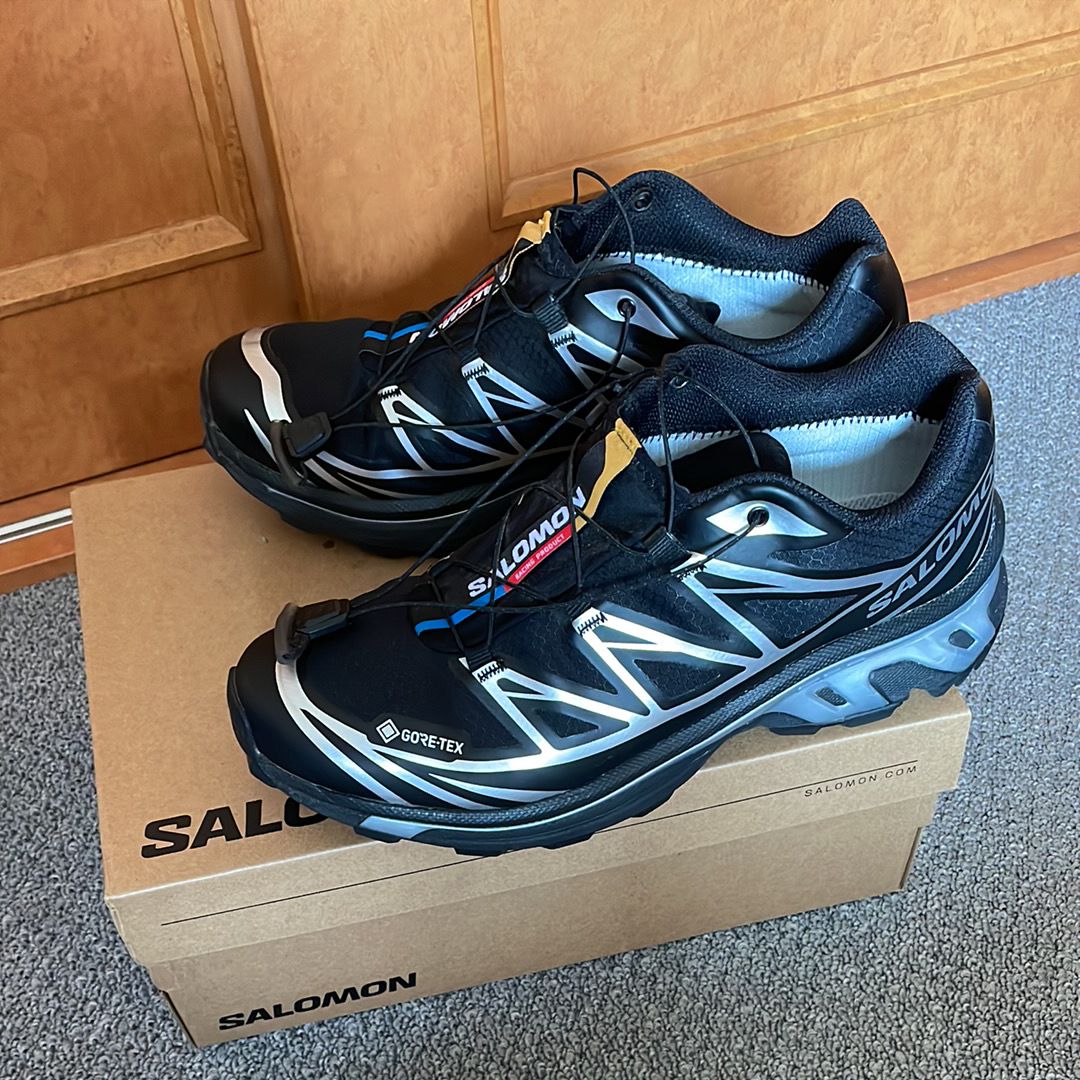 Salomon XT-6 GORE-TEX "Black/Footwear Silver"
