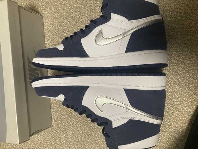 Nike Air Jordan 1 High OG CO.JP "White/Midnight Navy" (2020)(ブリーフケースなし)