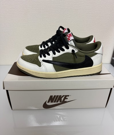 Travis Scott × Nike Air Jordan 1 Low OG SP "Reverse Olive"
