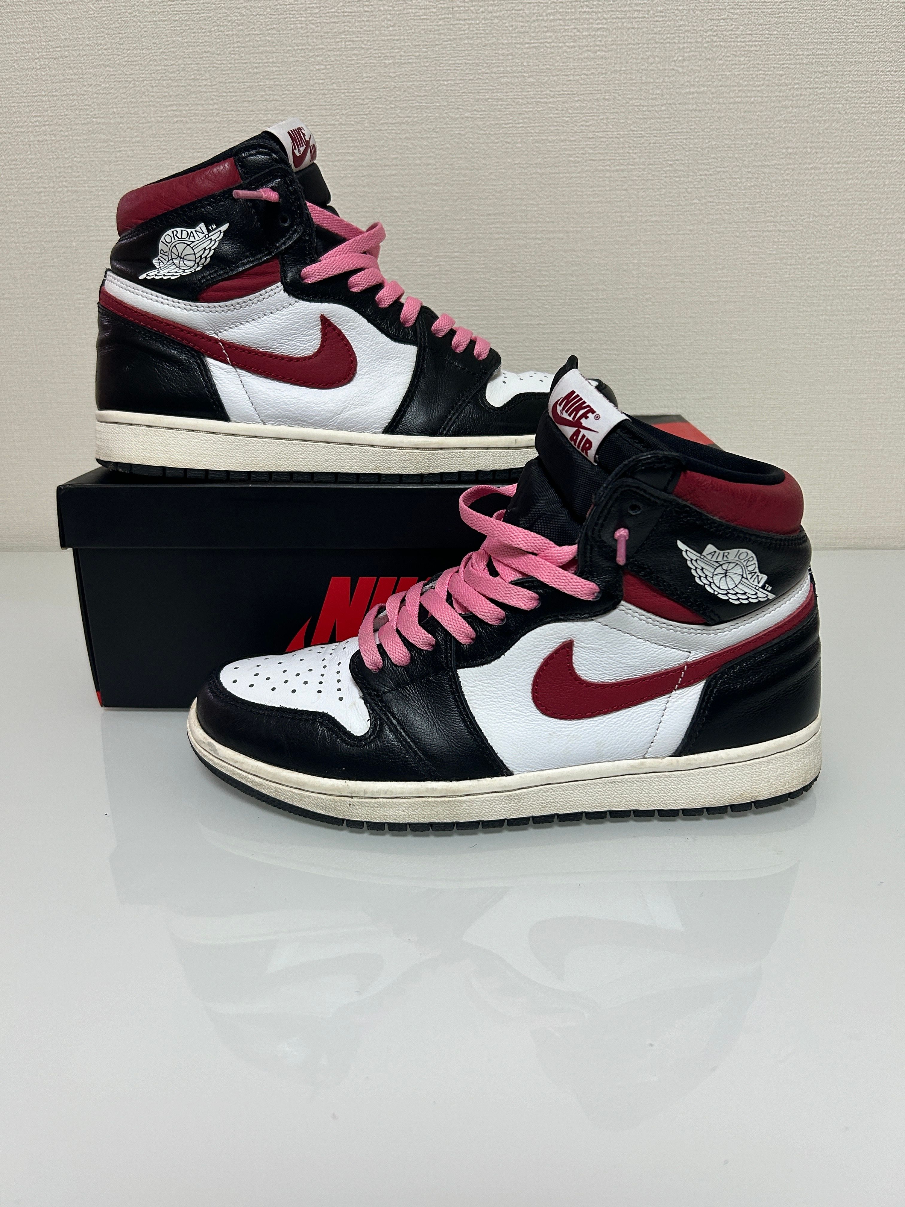 Nike Air Jordan 1 Retro High "Black/White/Sail/Gym Red"    