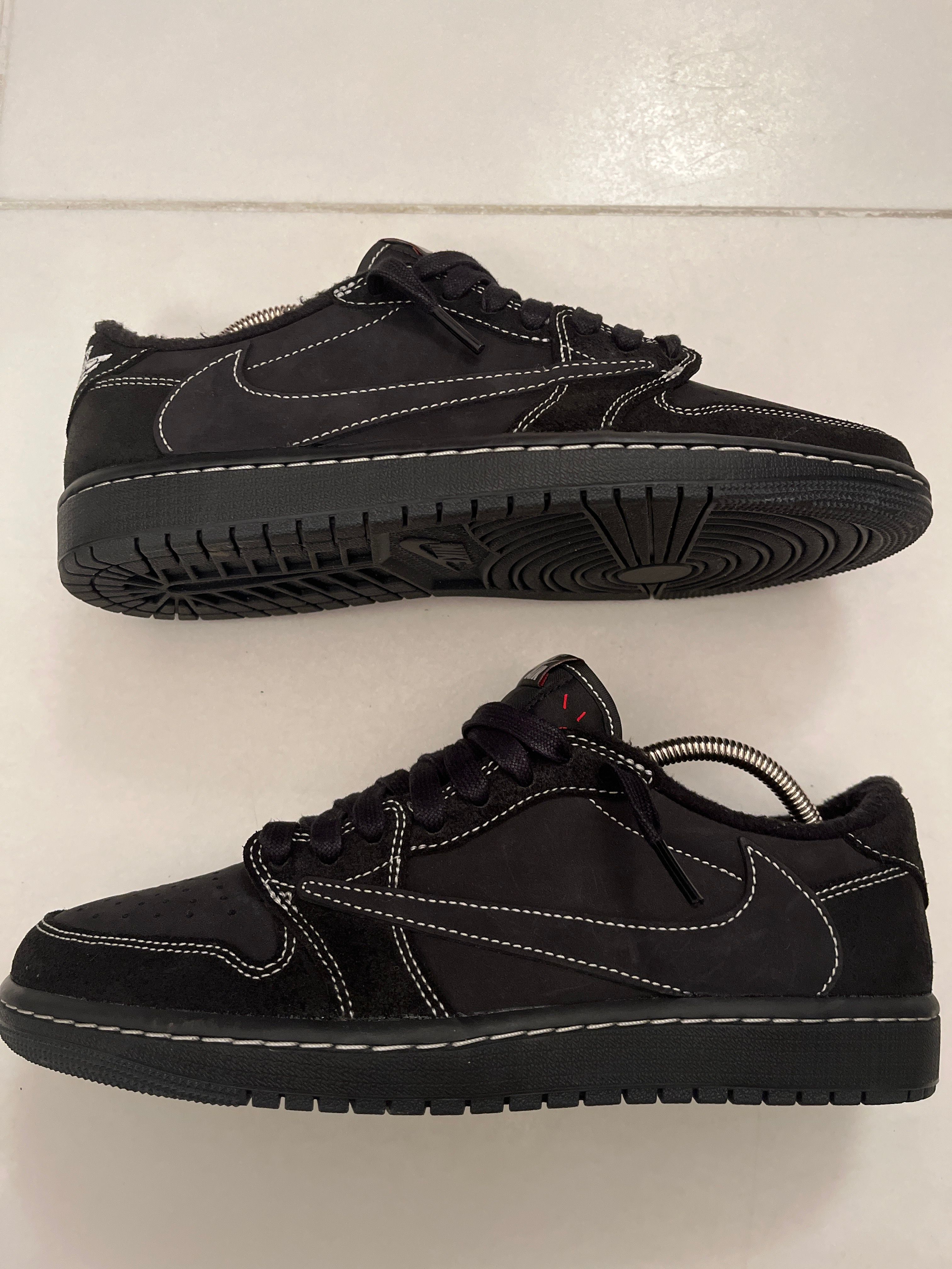 Travis Scott × Nike Air Jordan 1 Low OG SP "Black Phantom"