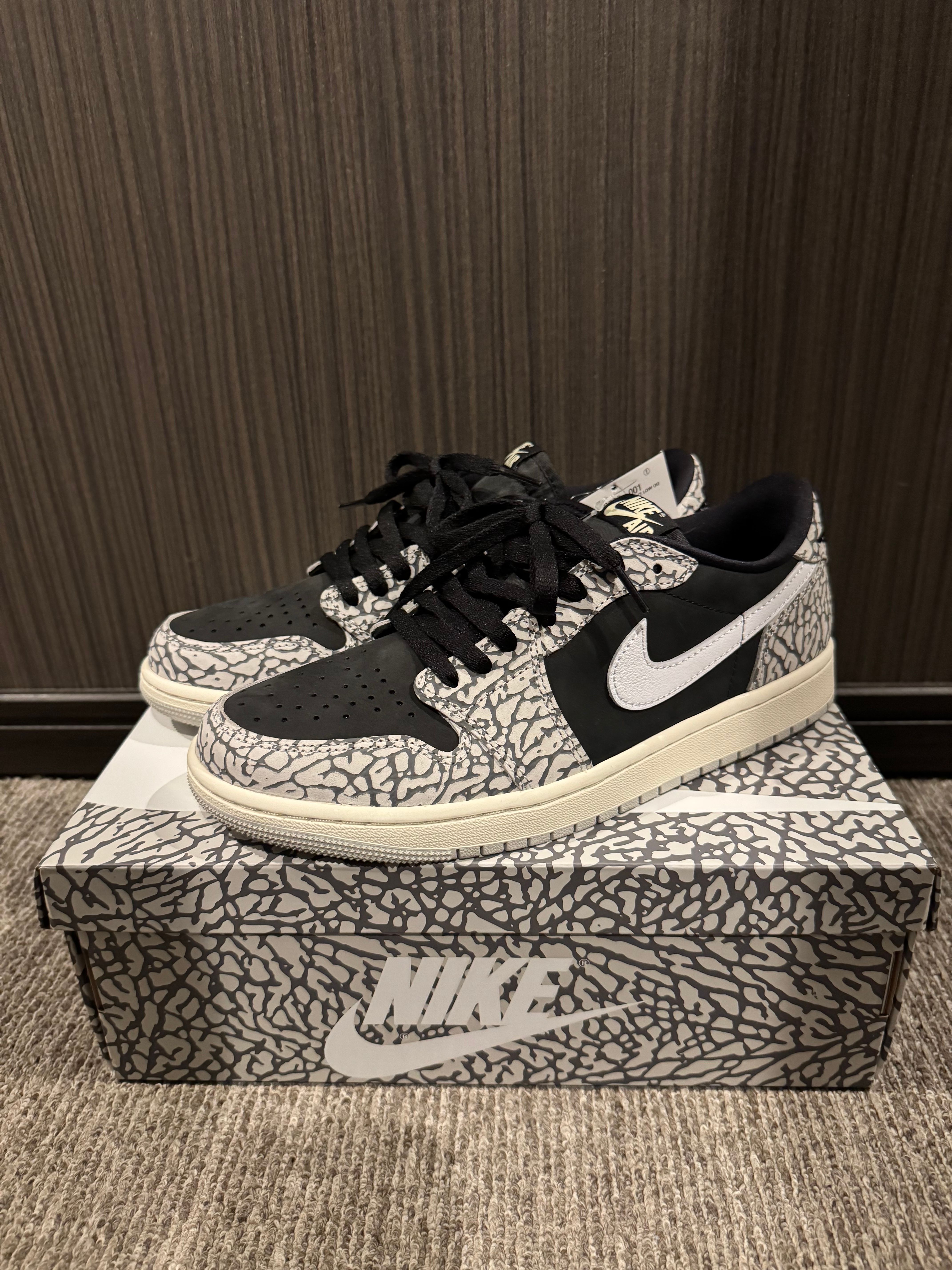 Nike Air Jordan 1 Retro Low OG "Black Cement"