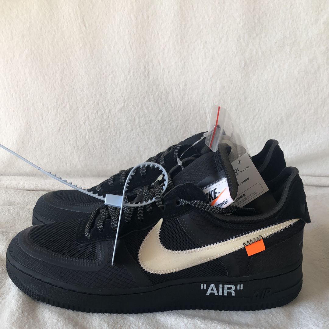 Off-White × Nike Air Force 1 Low "Black"