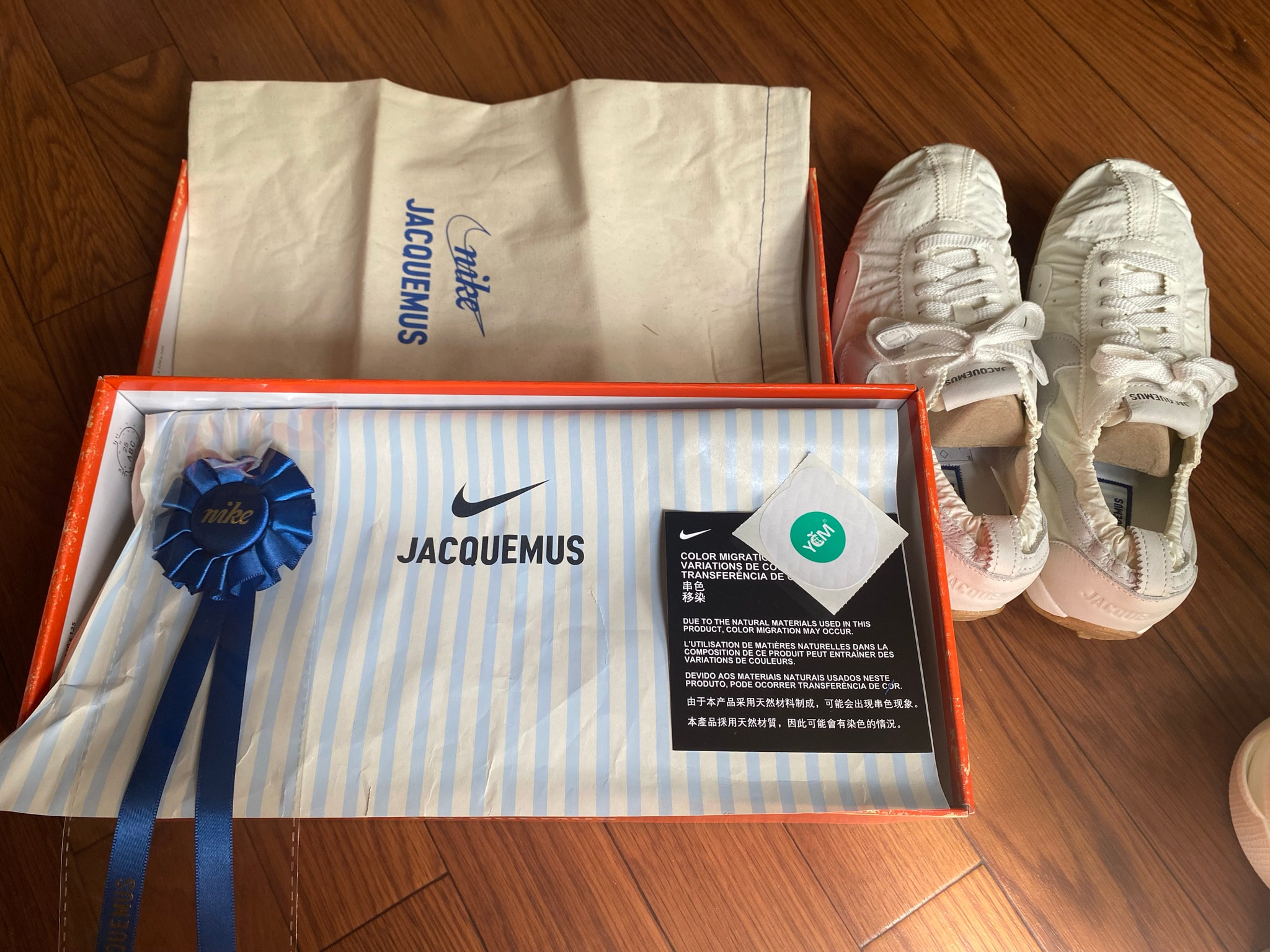 Jacquemus × Nike Women's Moon Shoe "Soft Pearl"