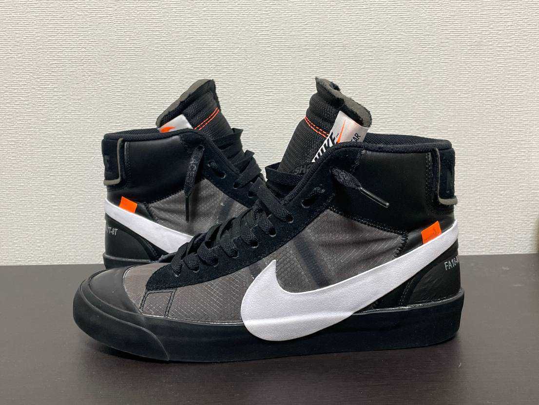 Off-White × Nike Blazer Studio Mid "Grim Reaper"