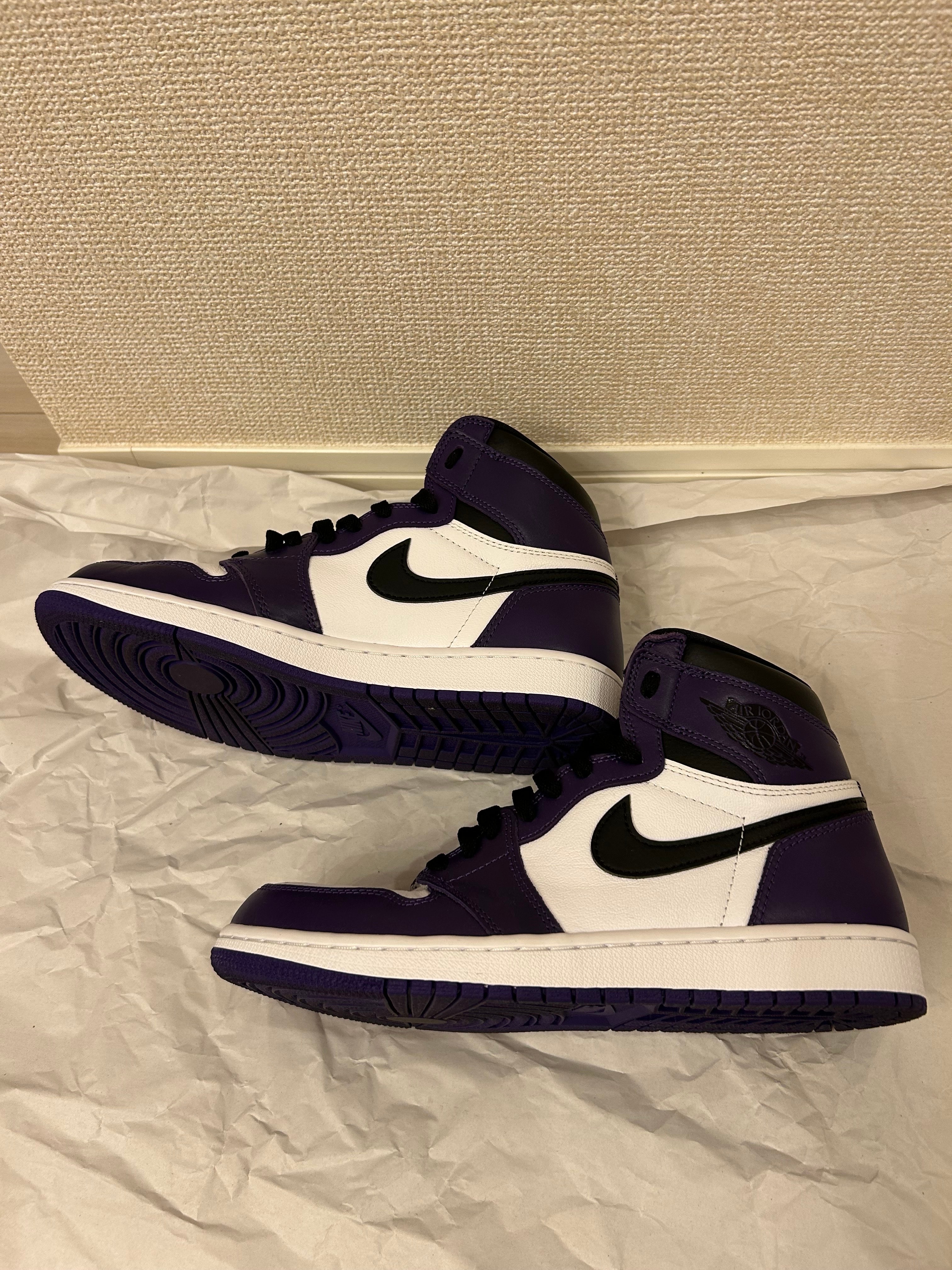 Nike Air Jordan 1 Retro High OG "Court Purple White/Black" (2020)   