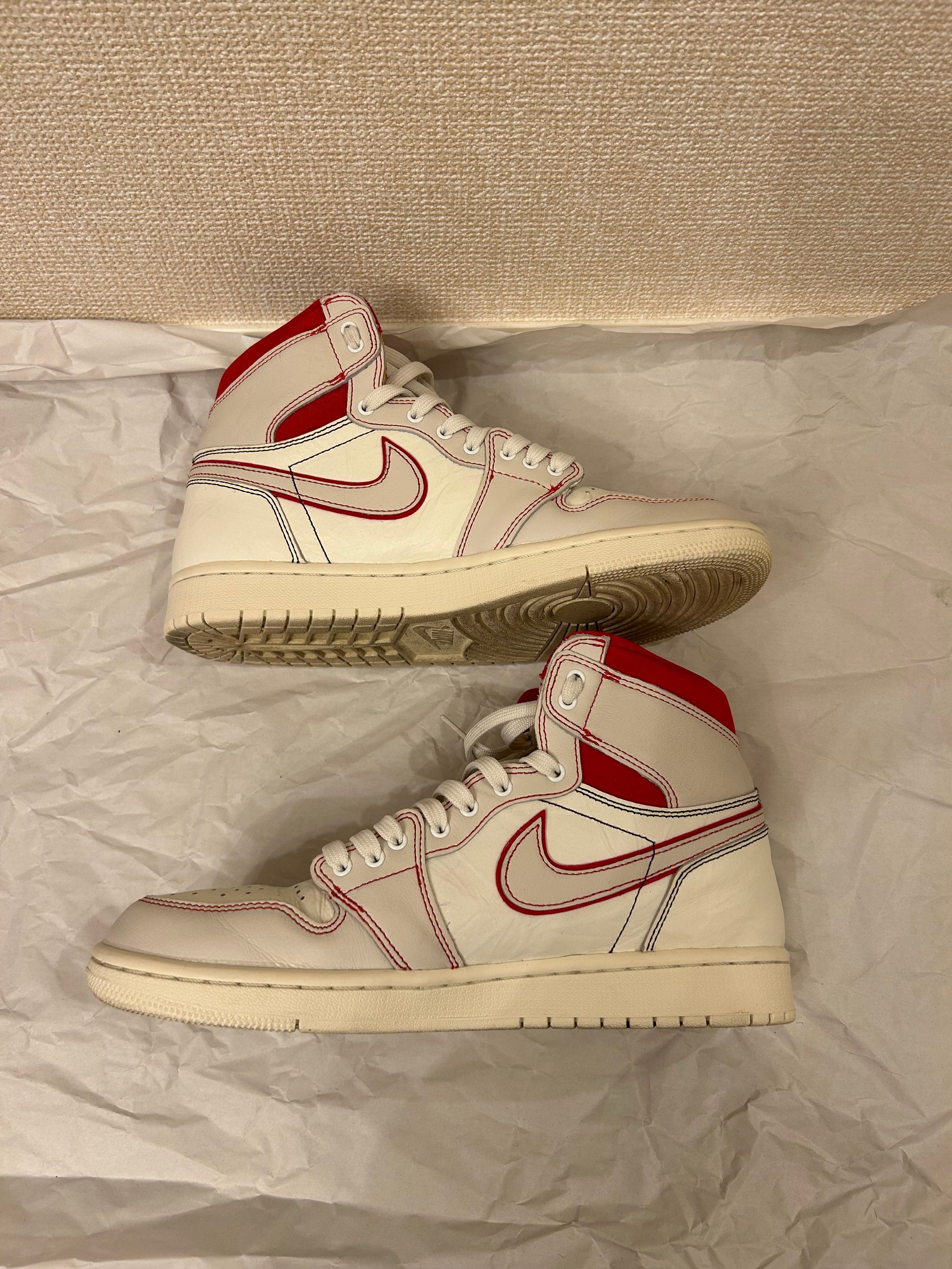 Nike Air Jordan 1 Retro High OG "Sail/University Red"
